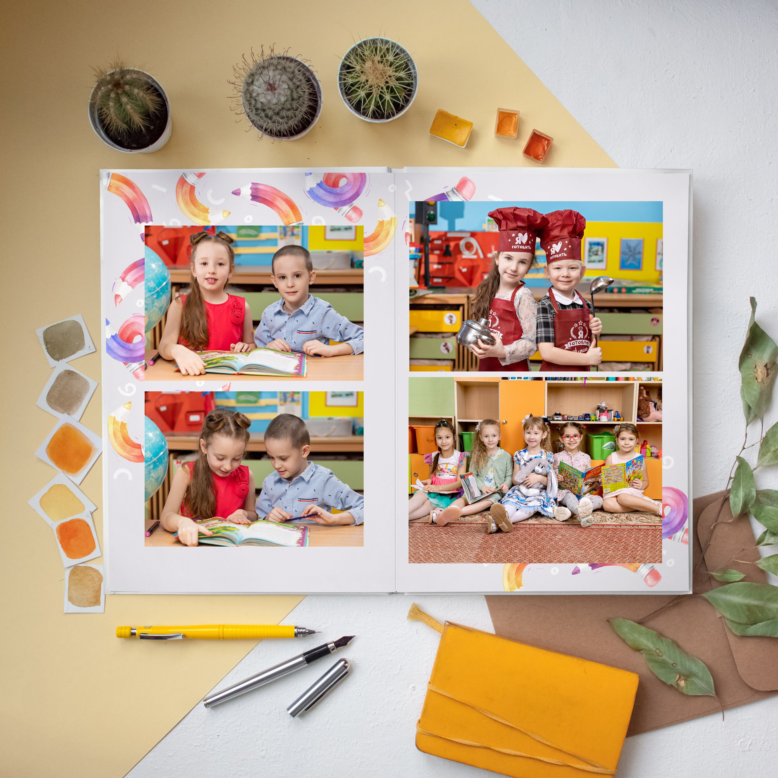 Карандаши 23×30 от 1400 руб. Семейный и детский фотограф в Перми Ася Леонтьева