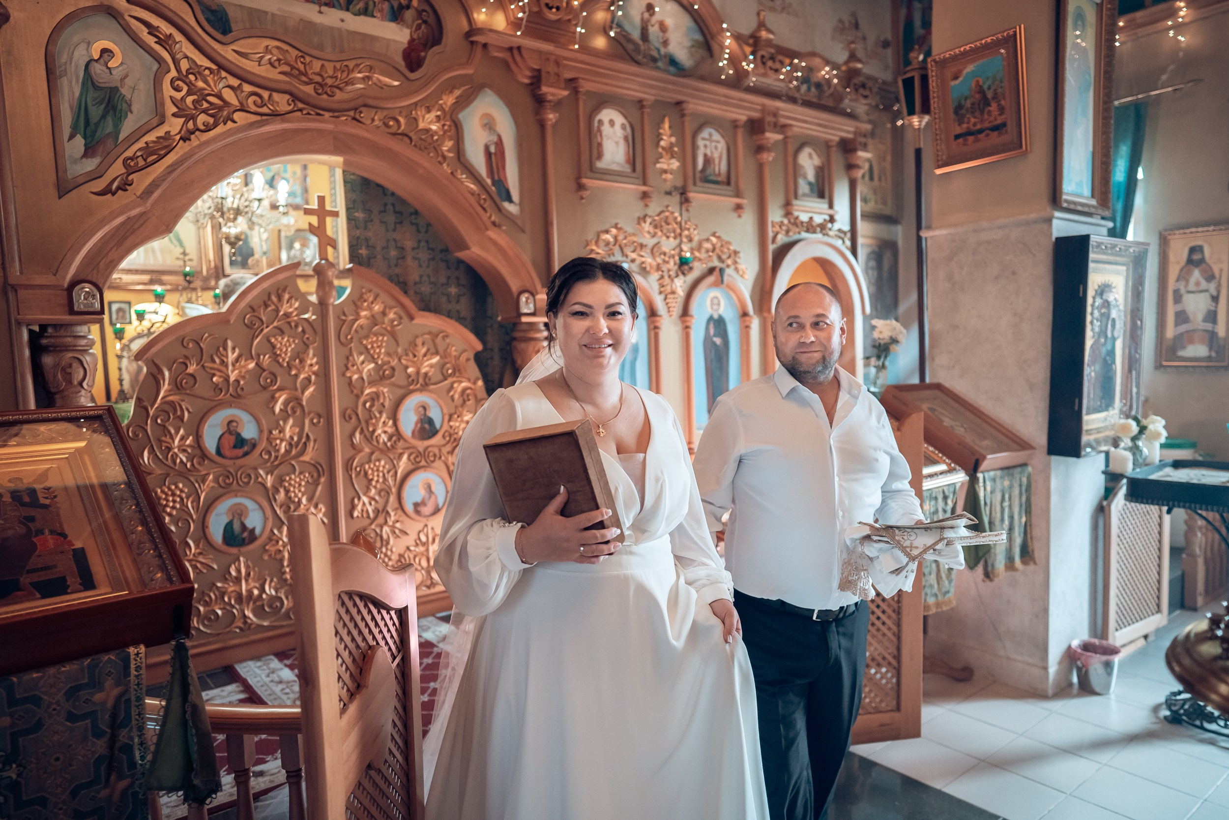 Венчание в храме Прп. Сергия Радонежского с. Орлиное. Церковный фотограф Севастополь