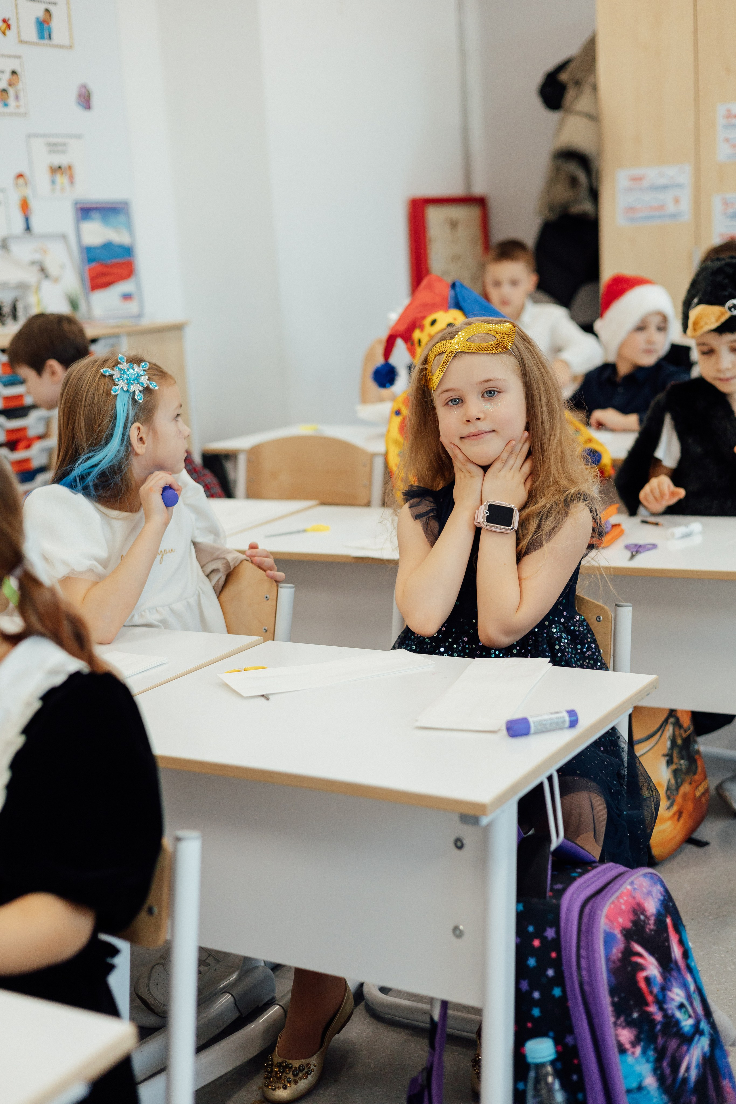 Школьный новогодний праздник. Психолог, фотограф Мария Черницкая