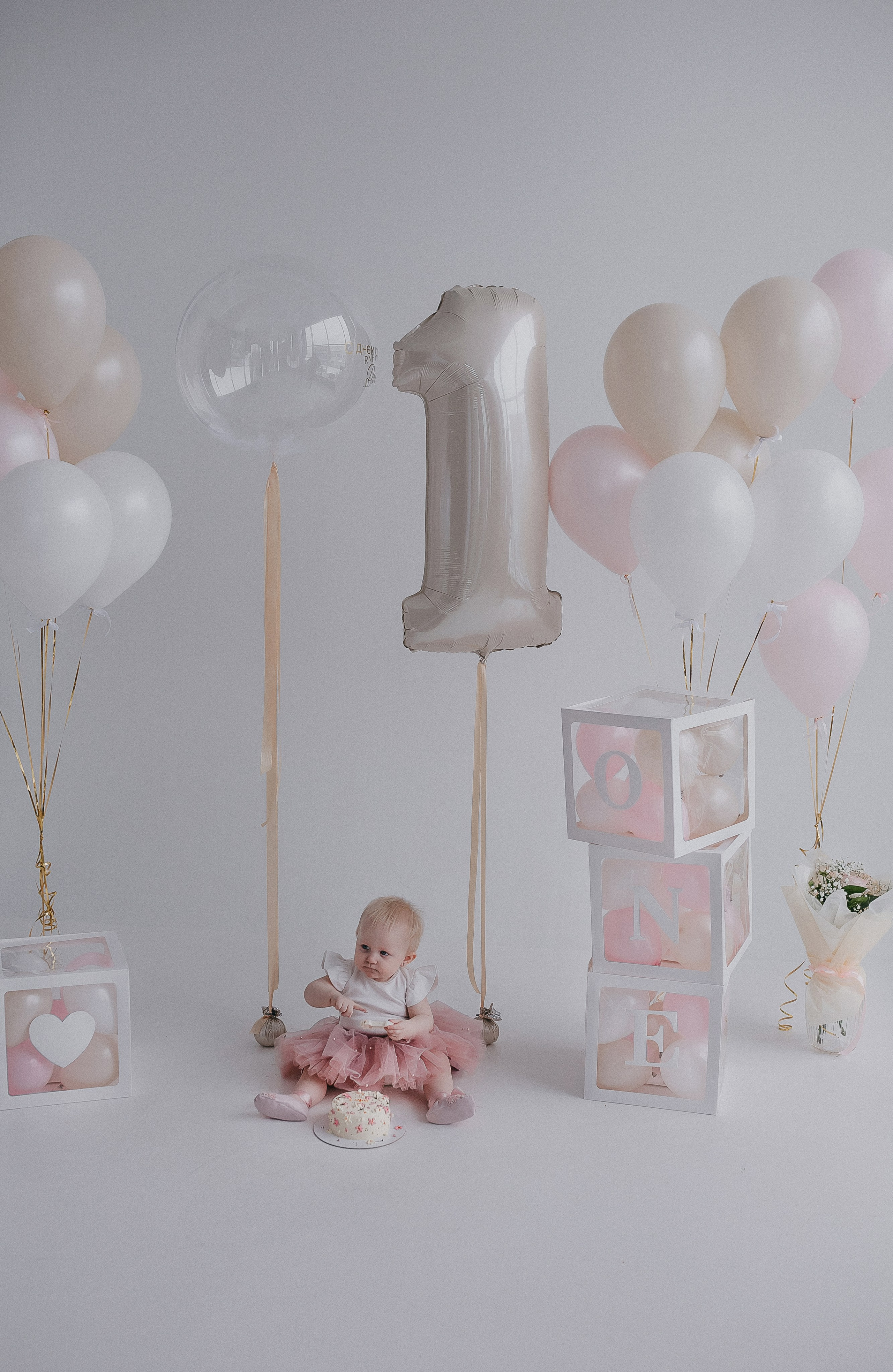 Виктории 1 год. Семейный фотограф в Сургуте