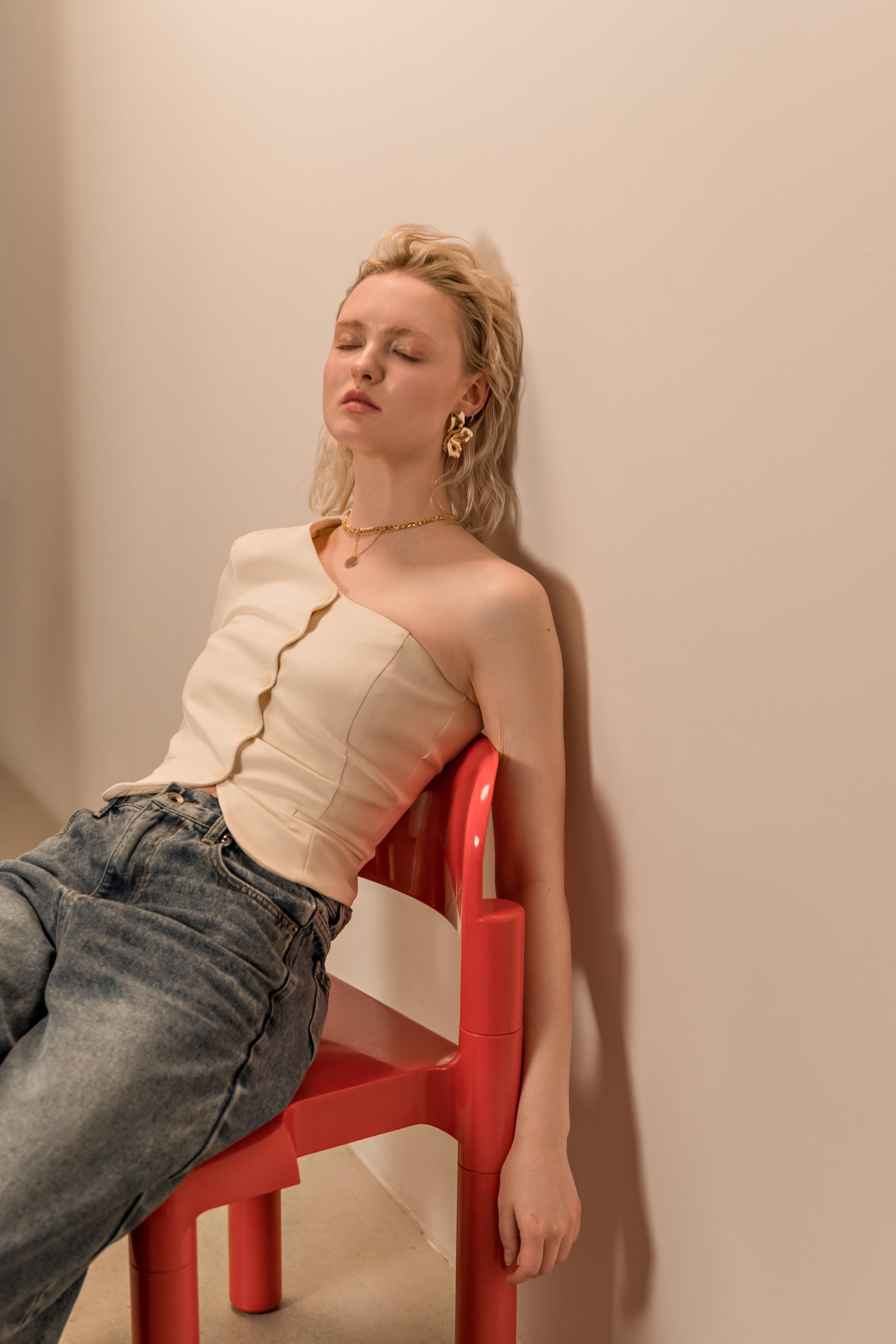 Съемки в студии