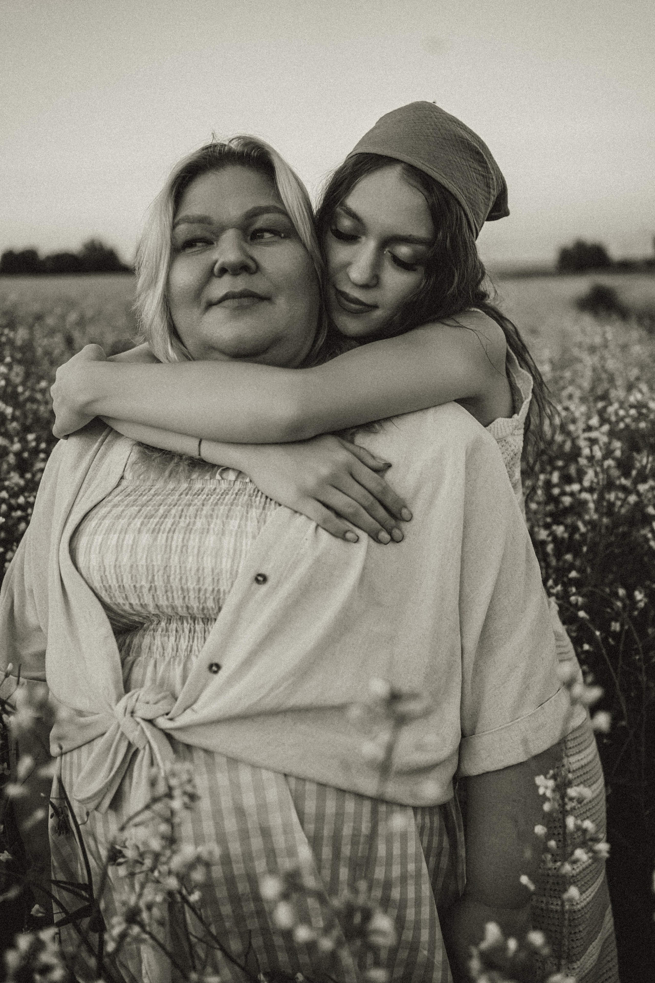 Парная съемка на природе. Мама и дочь. Фотограф в г. Чебоксары