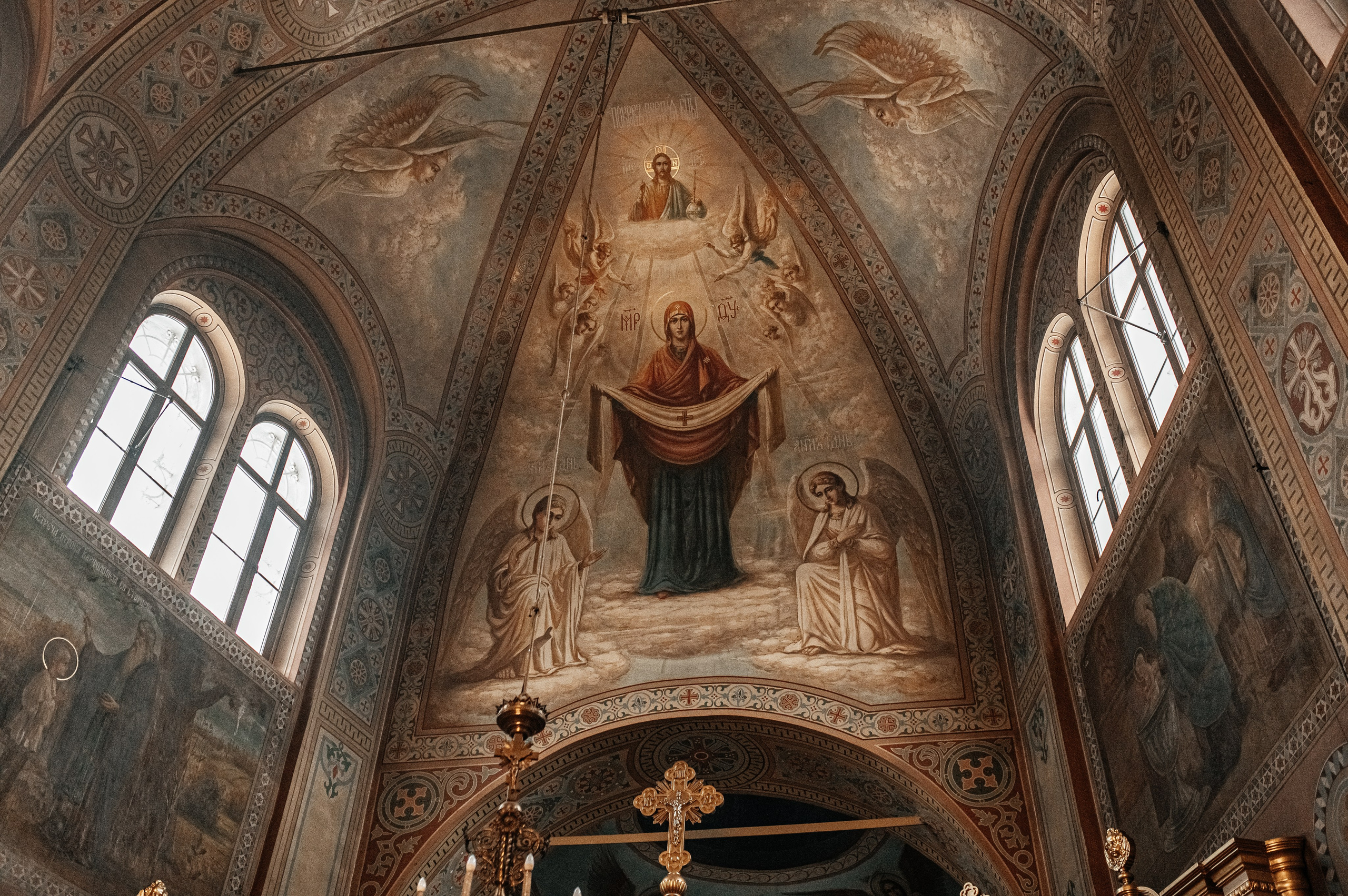 Крещение Михаила //// Храм преподобного Сергия Радонежского. Семейный и детский фотограф в Туле