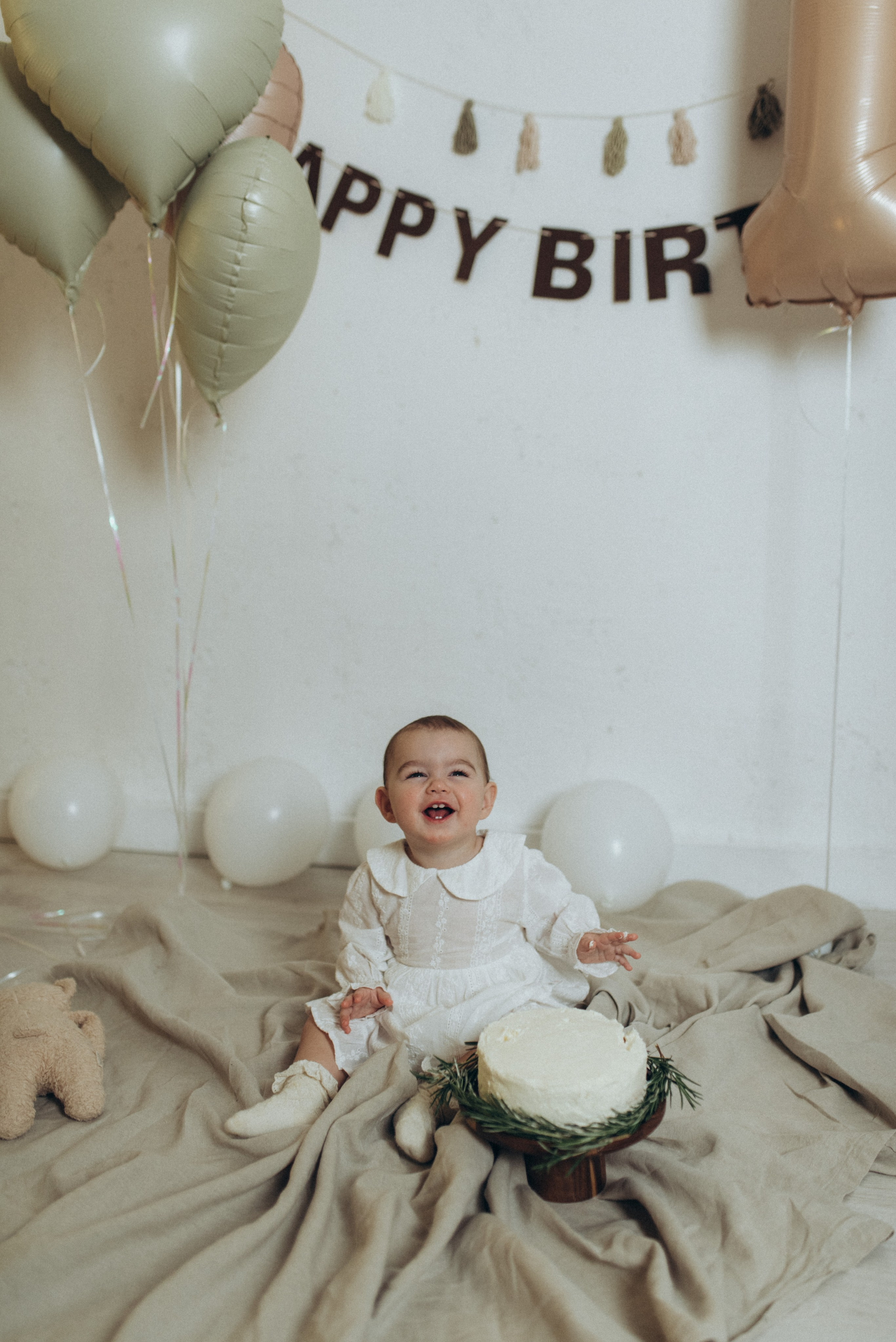 Первый день рождения. Семейный фотограф в Москве Екатерина Север