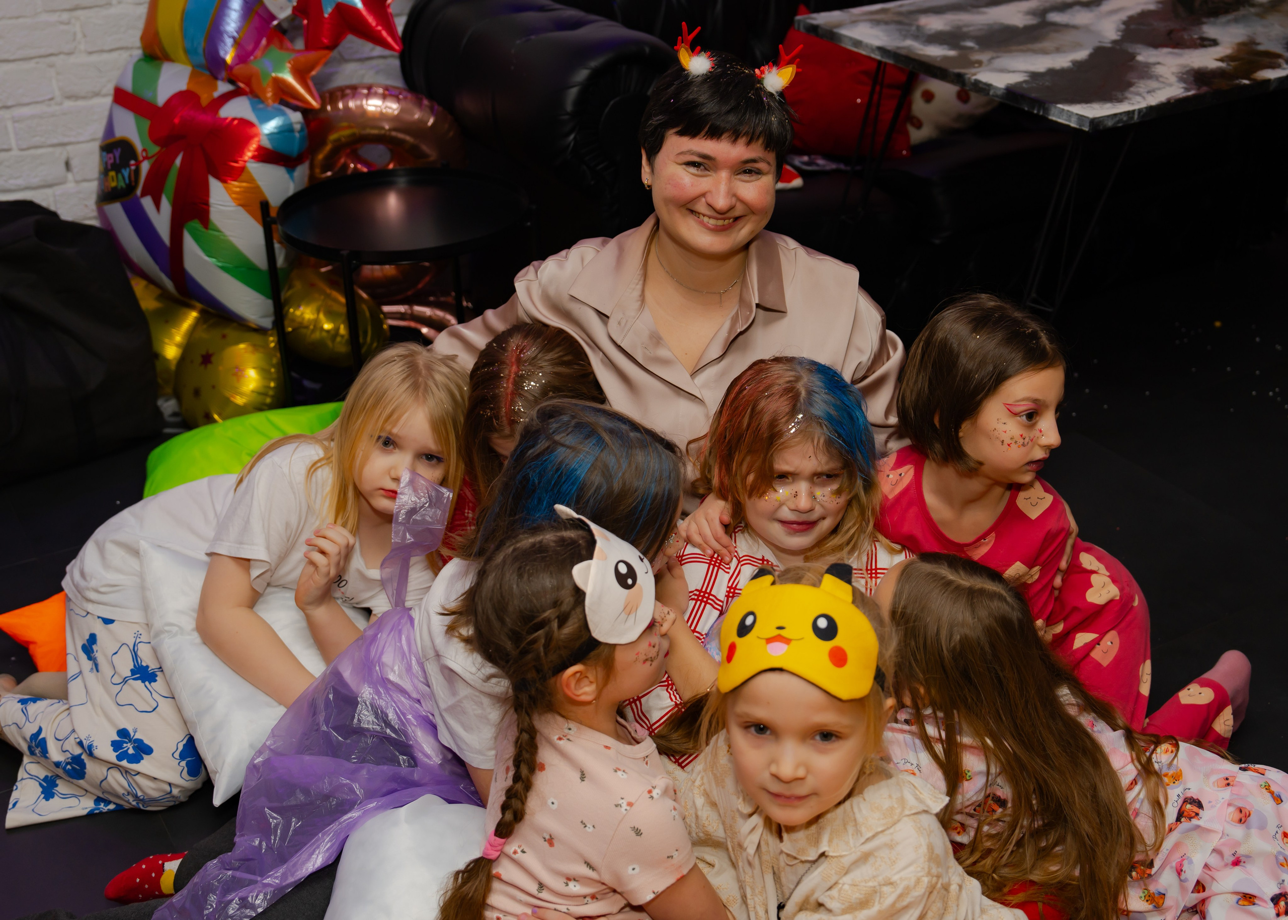 Битва подушками. Крамер Юлиана детский и семейный фотограф