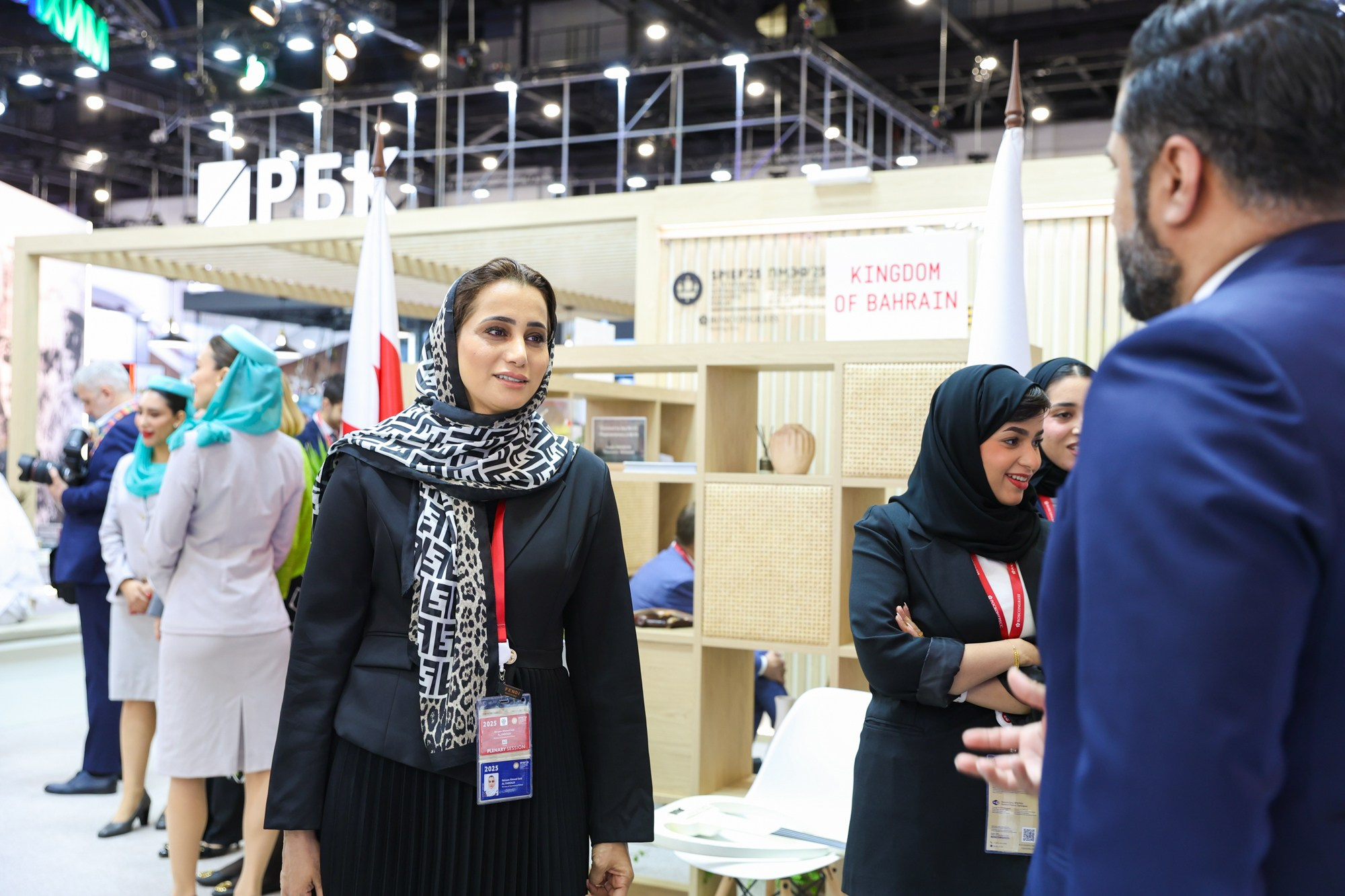 Стенд Королевства Бахрейн на ПМЭФ 2025. Фотограф Дарья Попова