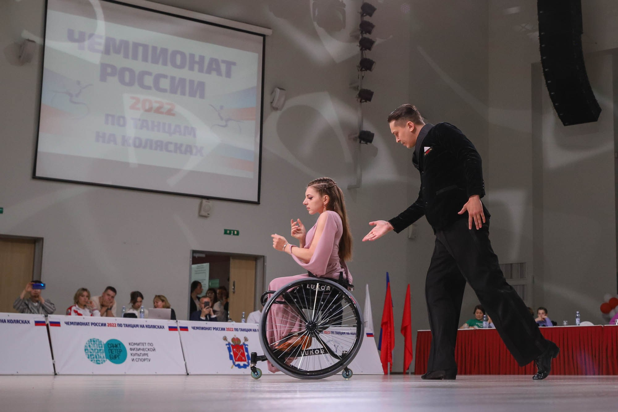 Чемпионат России по танцам на колясках. Фотограф Дарья Попова