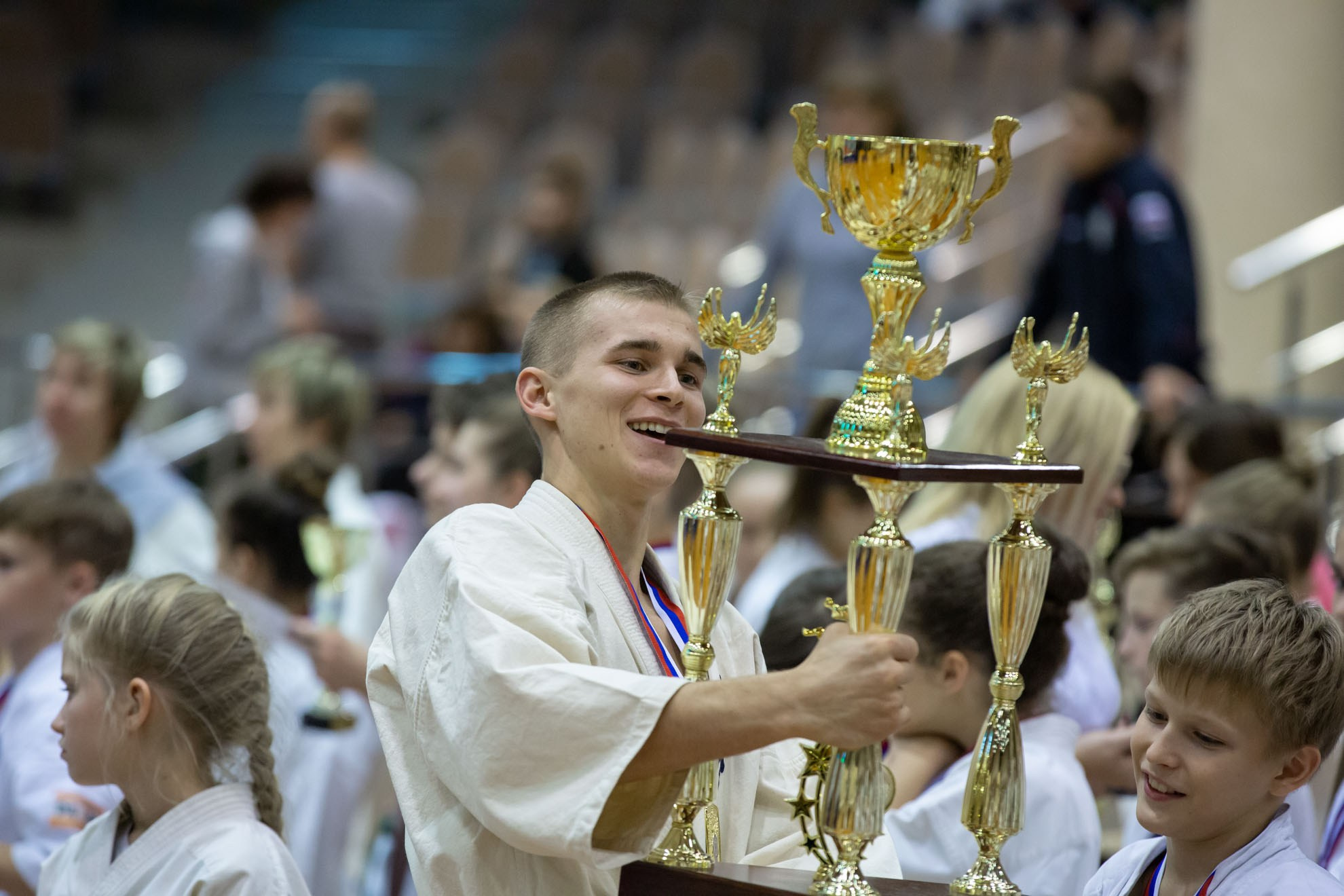 Съёмка торжественных награждений спортсменов в Кирове
