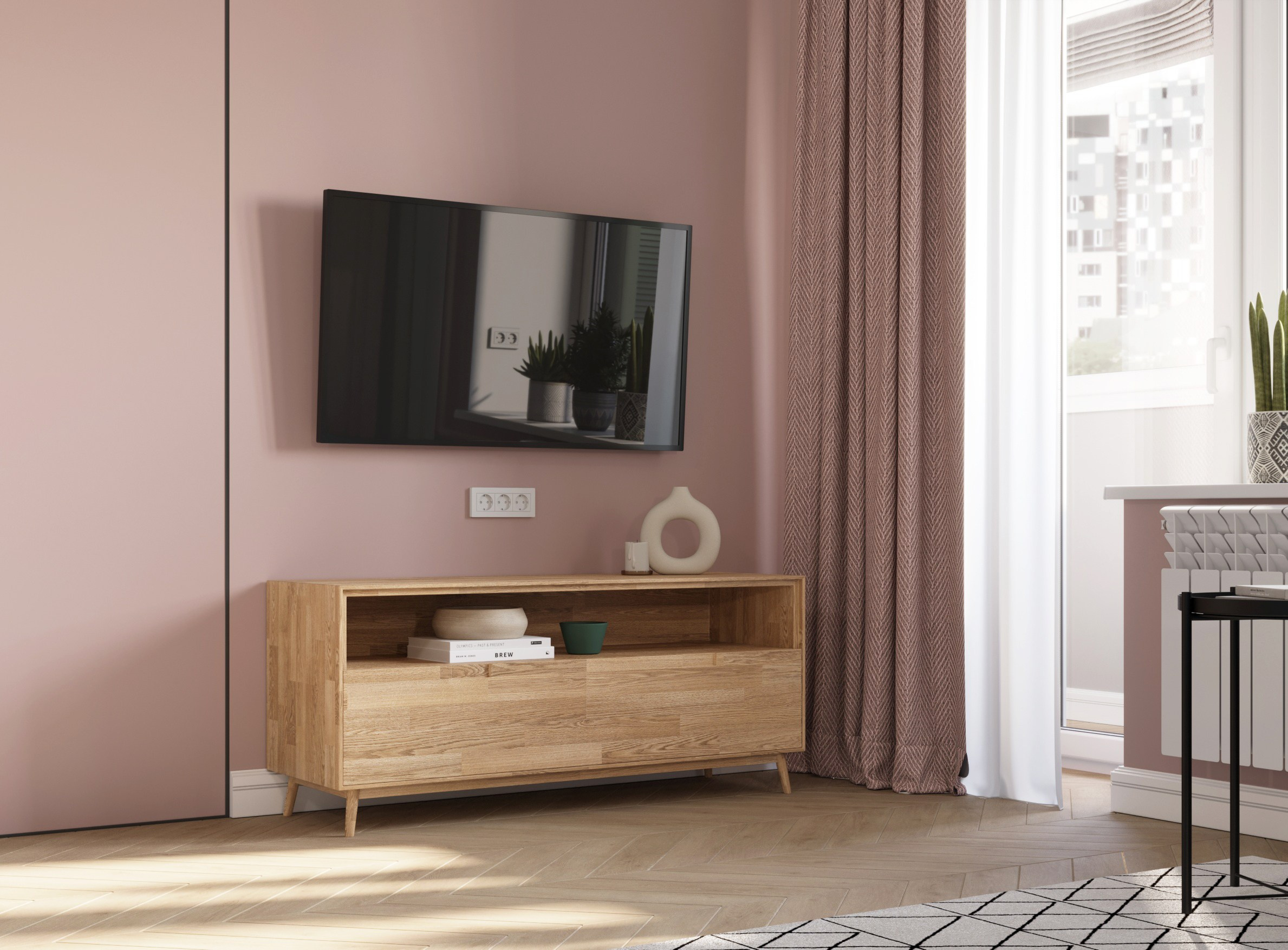 Визуализация квартиры в районе Царицыно. Москва. Заказать 3d визуализацию интерьеров — Дарья Веденёва