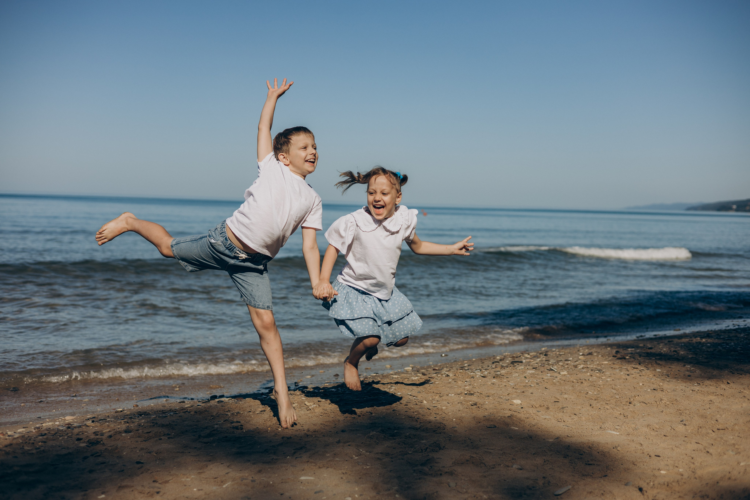 Сергей, Мария, Марк, Кира и Герман