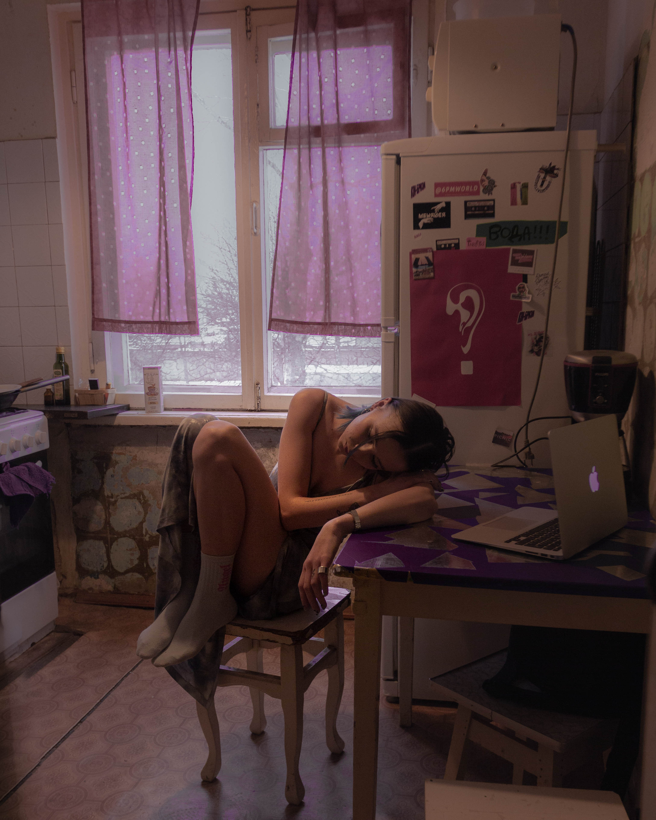 PURPLE RAIN. Photographer Barcelona