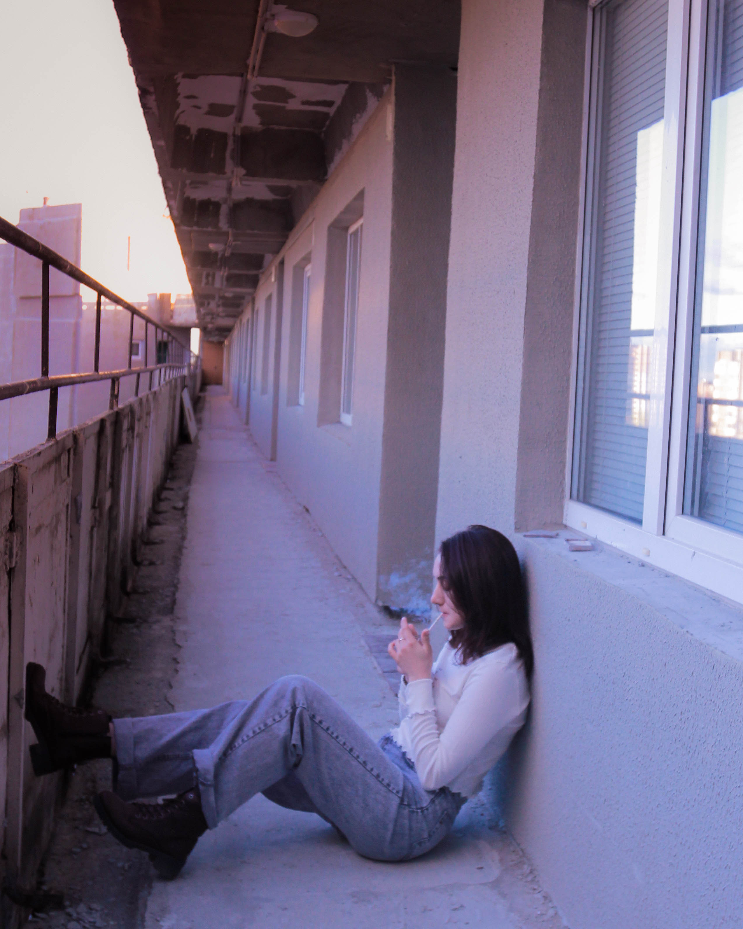 COLD SUNSET. Photographer Barcelona