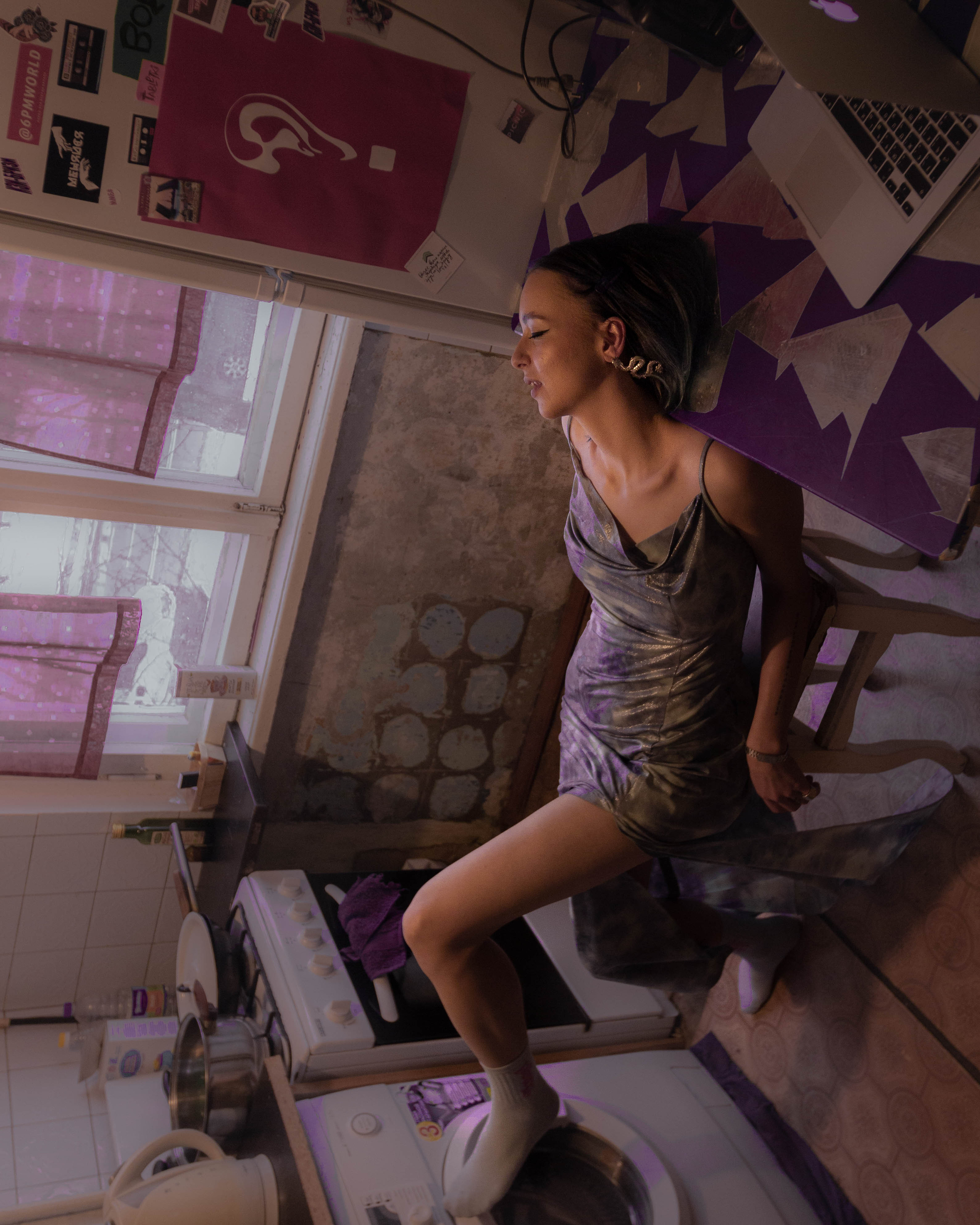 PURPLE RAIN. Photographer Barcelona