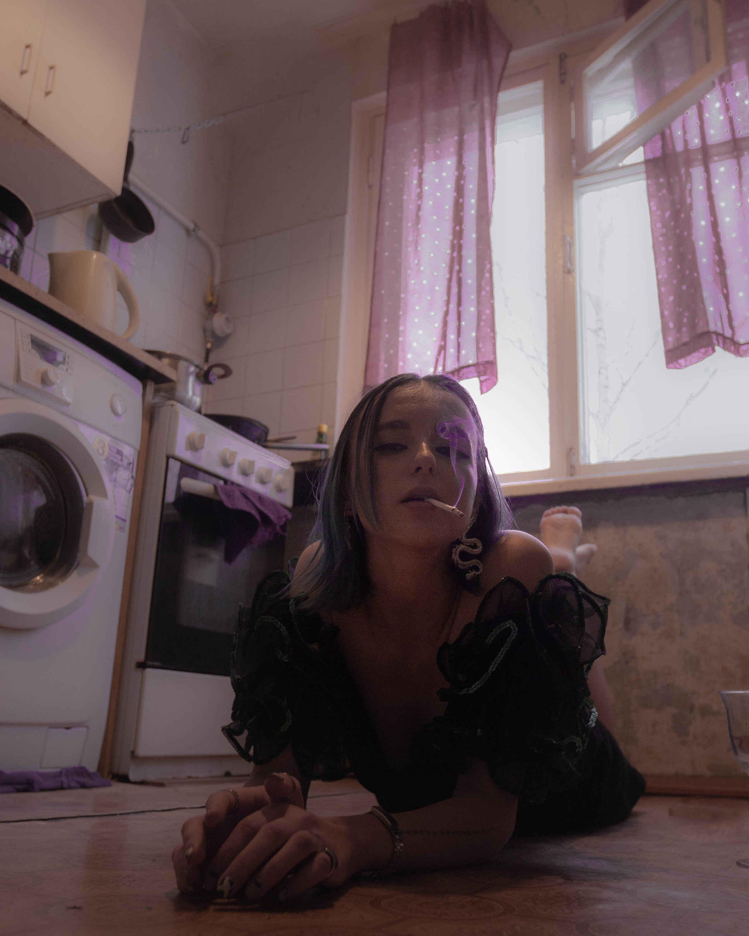 PURPLE RAIN. Photographer Barcelona