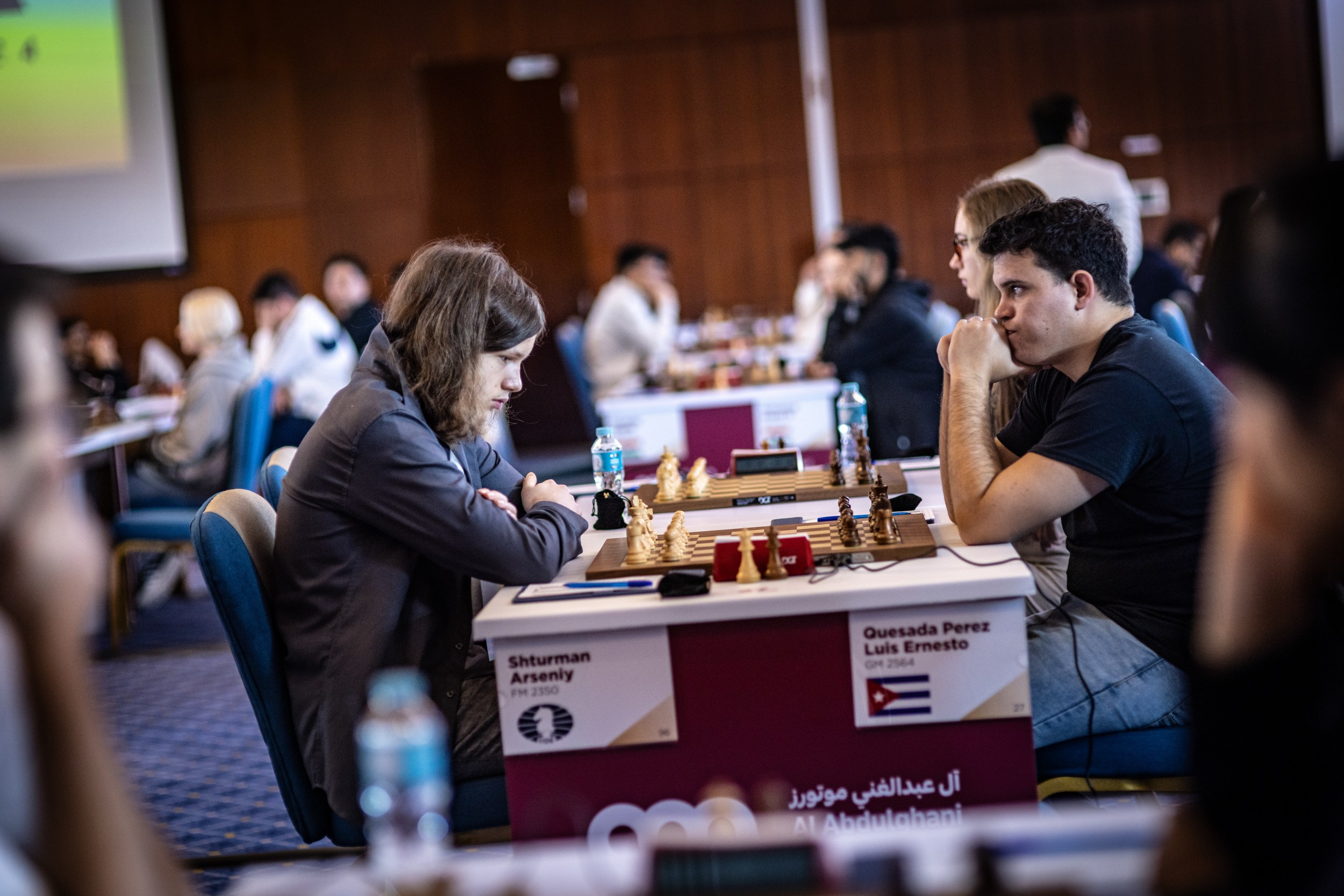 2024.12.03 Qatar Masters Open 2024 — Round1. Фотограф Анна Штурман (репортажная съёмка любых событий и мероприятий) Anna Shtourman photographer