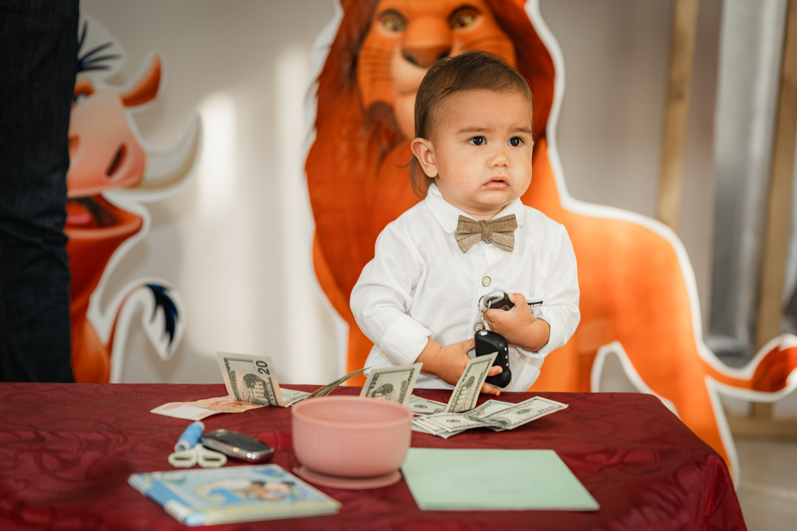 Детский день рождения на один годик