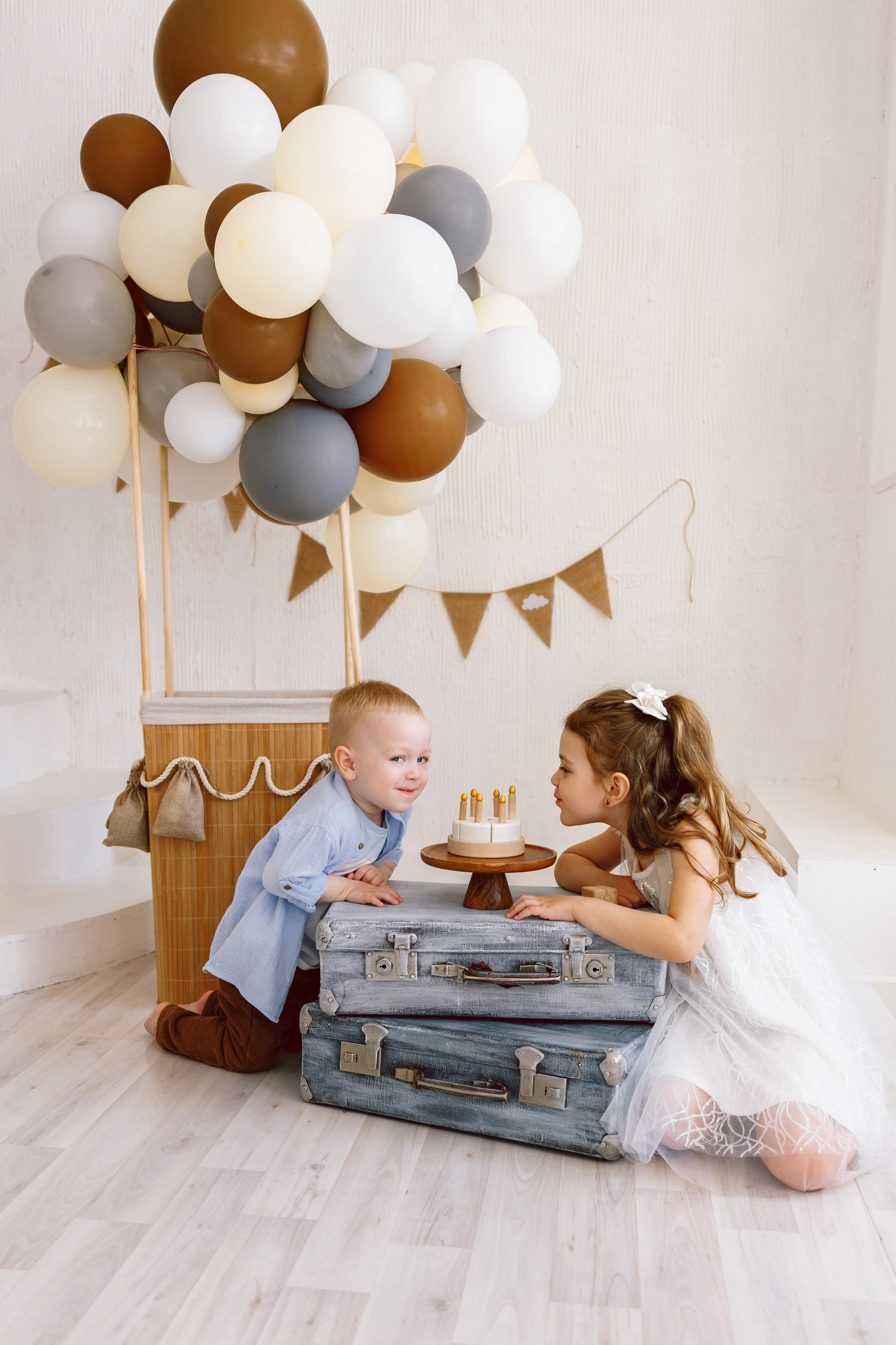 Фотодень «на воздушном шаре» № 1. Фотограф новорожденных Тверь Диана Муляева