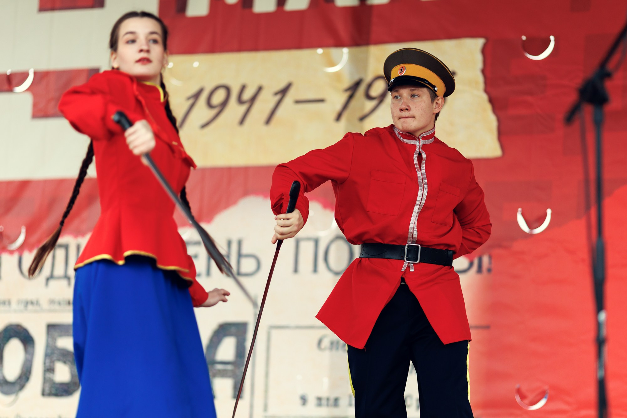 Празднование 80-летия победы над фашизмом. Славянка. Приморский край. Андрей Кровлин — фотограф в Славянке