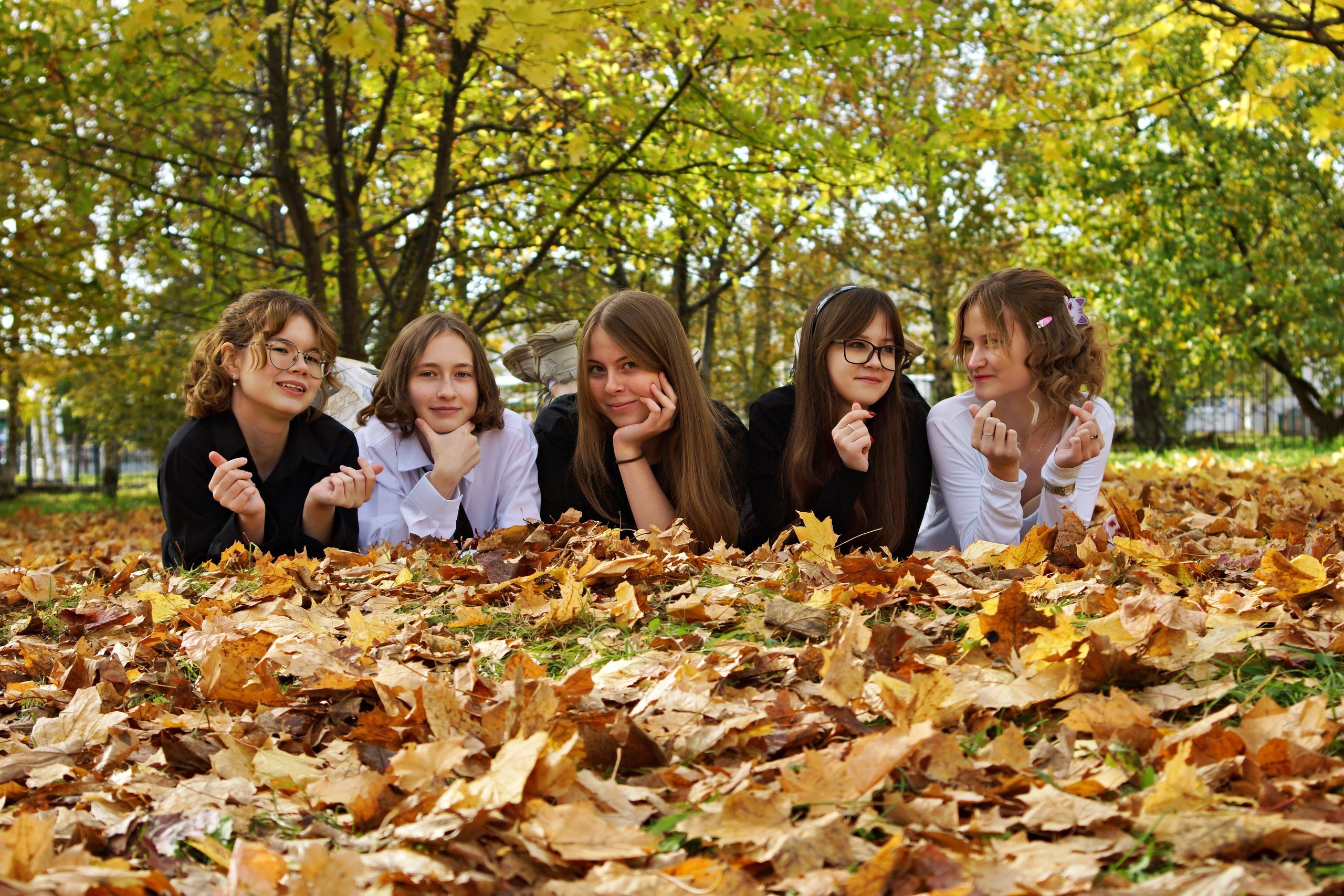 Осенняя фотосессия в школе г. Йошкар-Ола