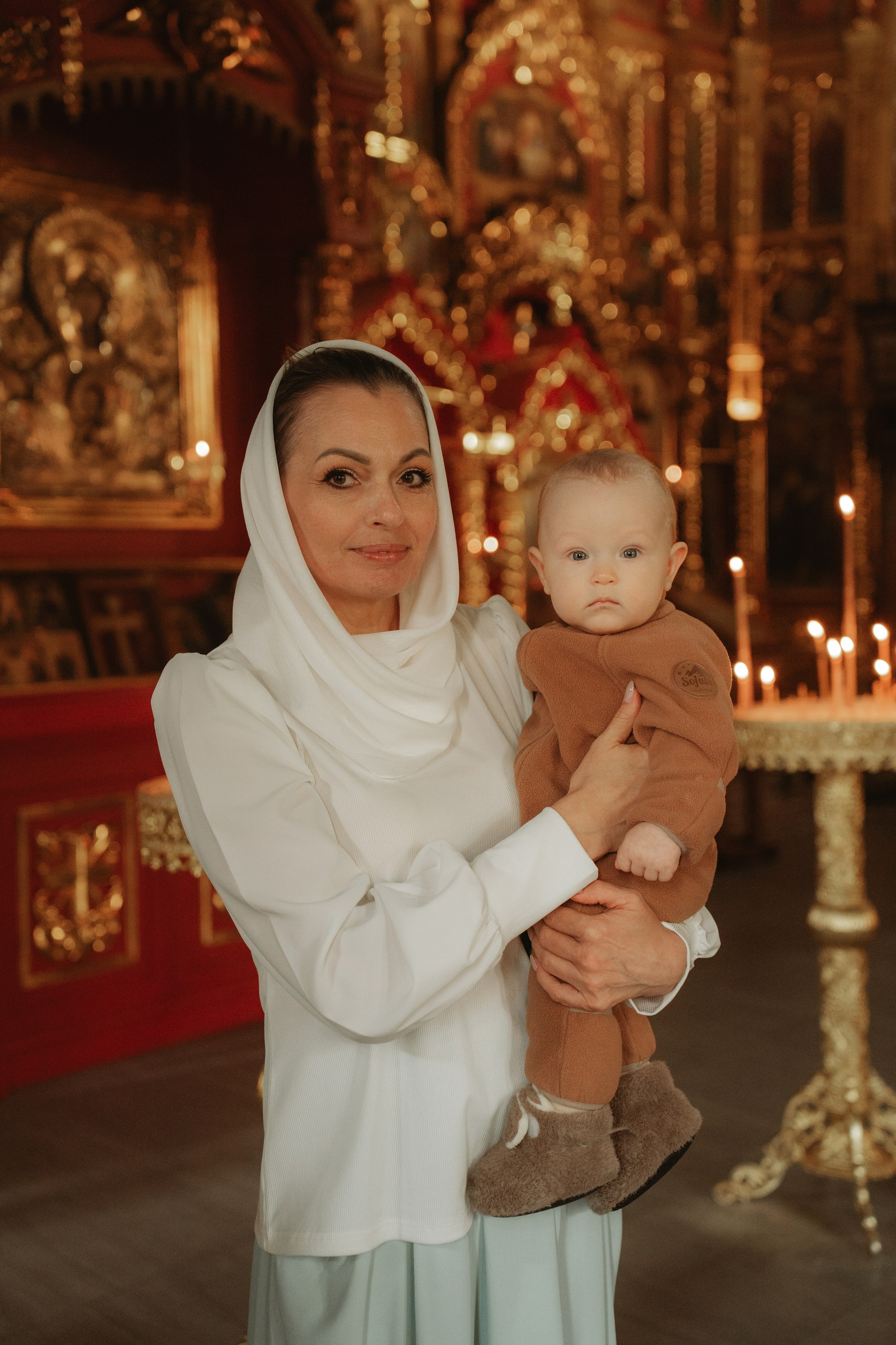 Крещение Матвея. Семейный фотограф • Домашние съемки в Нижнем Новгороде