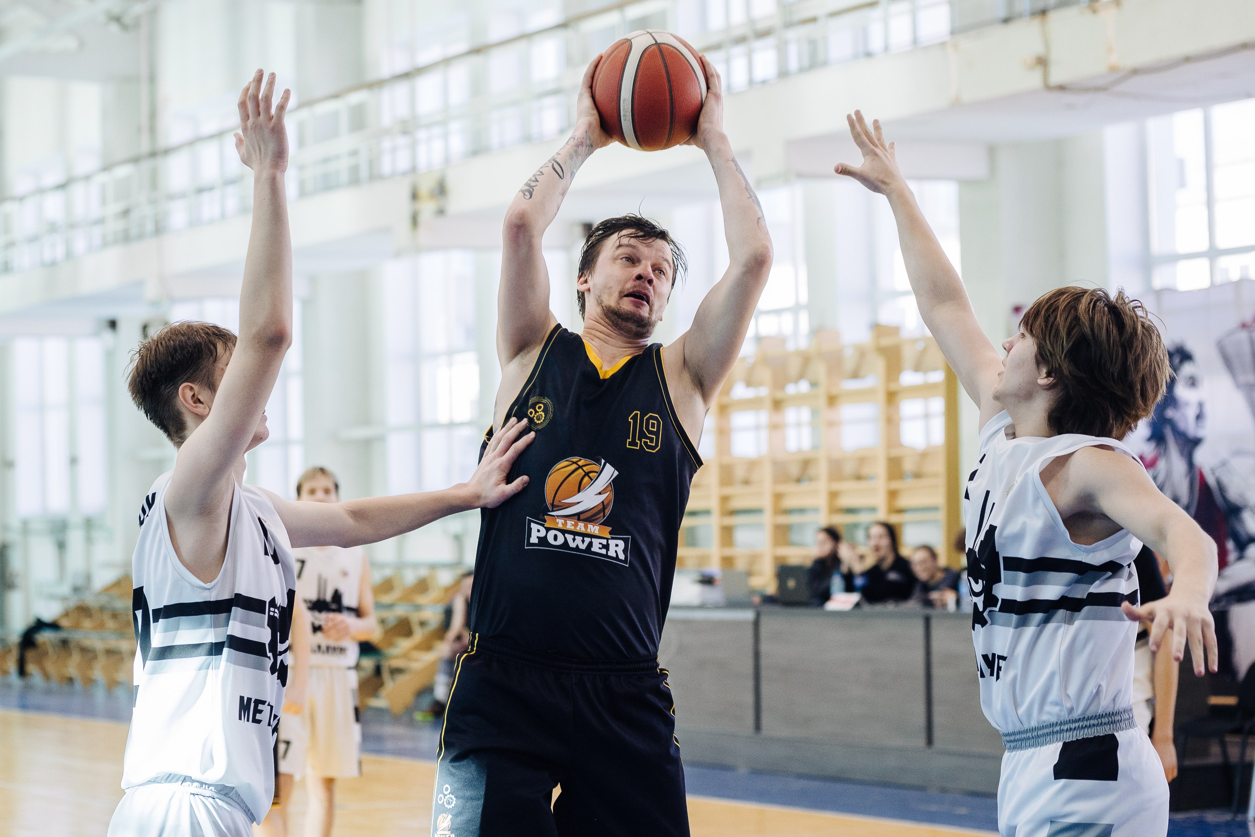 Любительский Чемпионат Магнитогорска по баскетболу // 09.02.25. Денис Прохоров Фотограф в г. Магнитогорск