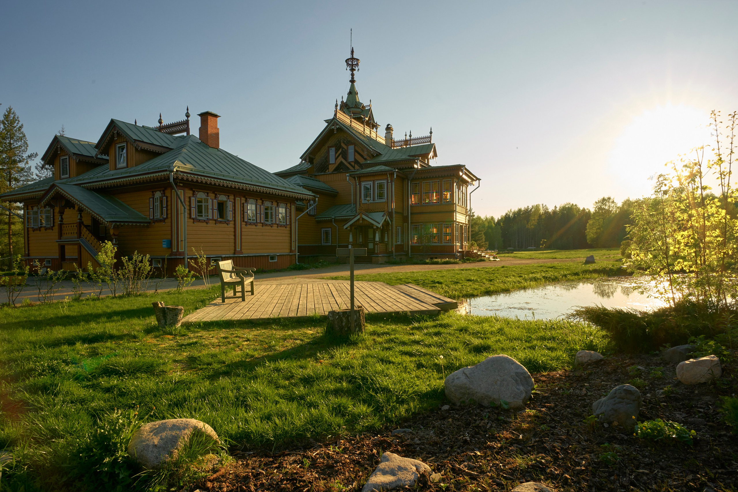 Лесной терем Асташово. Creative photographer Denis Klero