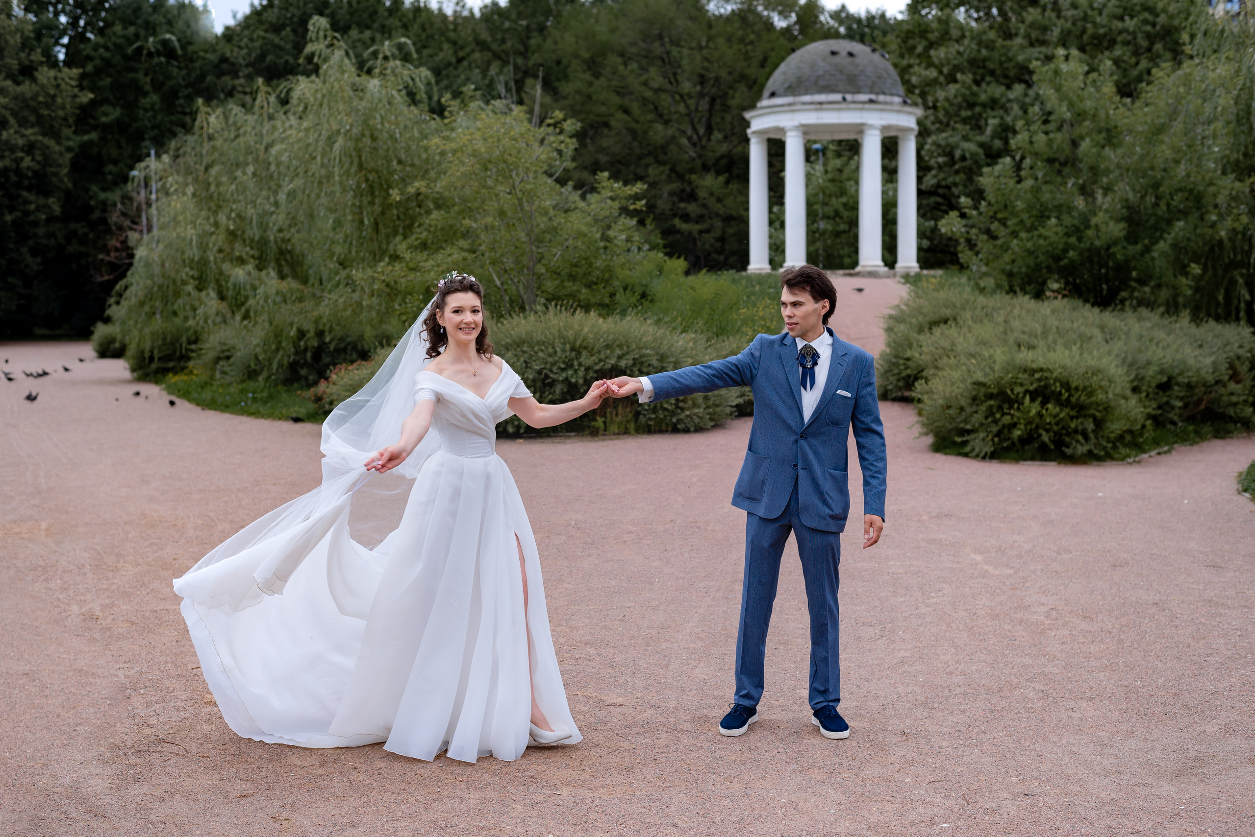 Парк Дубки. Свадебный фотограф в Москве и Московской области Елена Четоркина
