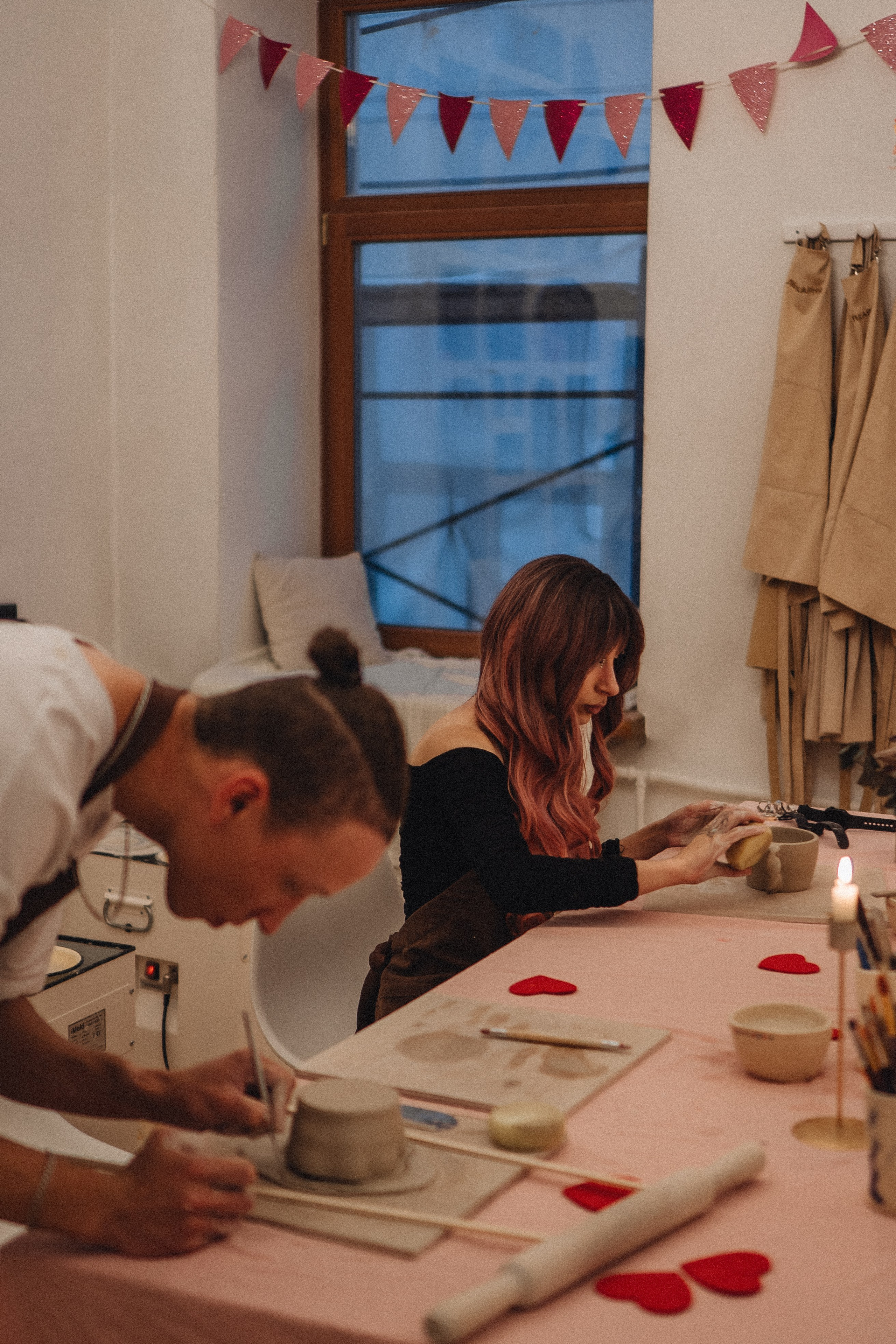 СВИДАНИЕ В ГОНЧАРНОЙ МАСТЕРСКОЙ. Профессиональный фотограф, Санкт-Петербург — Виктория Богомолова