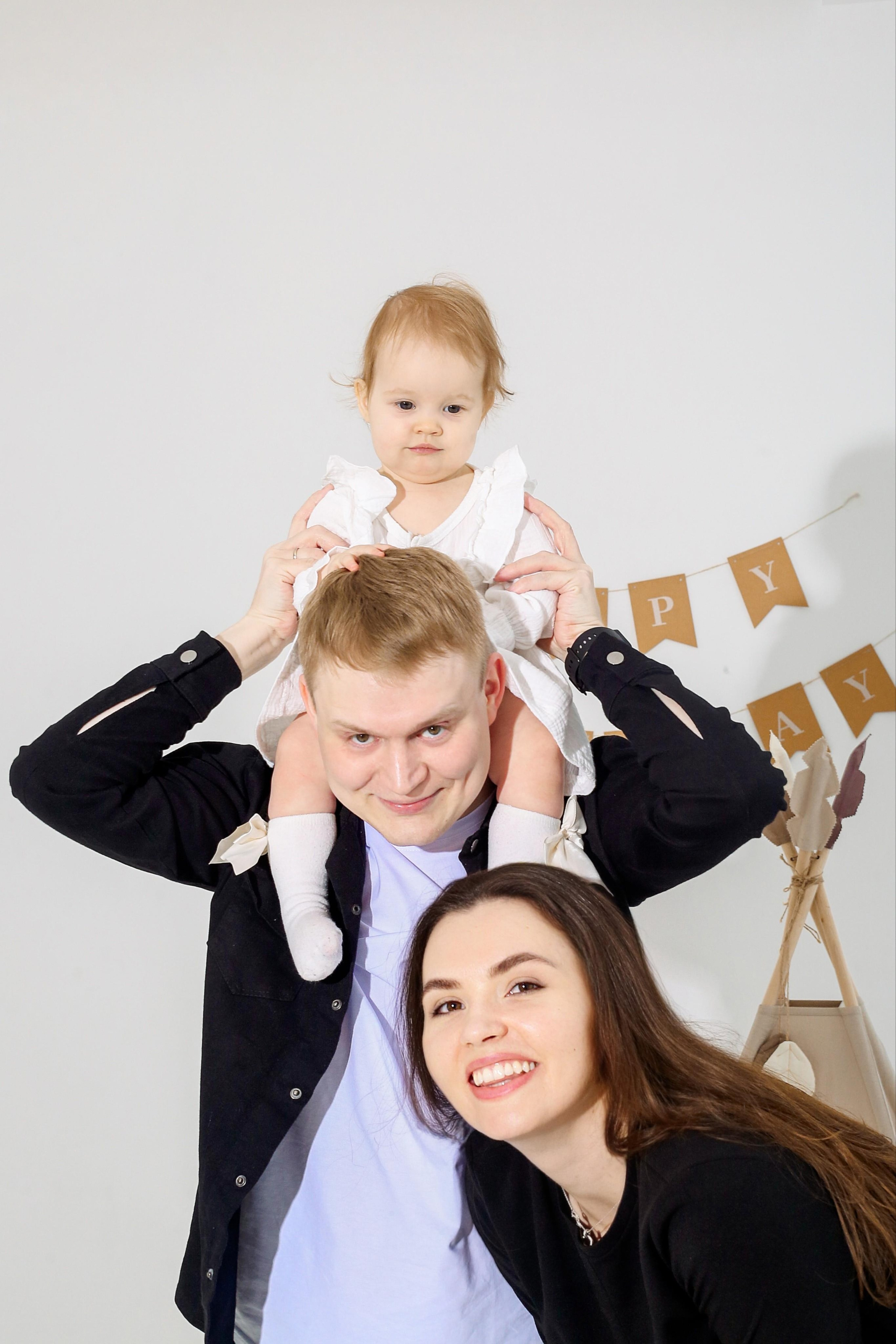 1 годик Веронике. Фотограф Анастасия Залевская