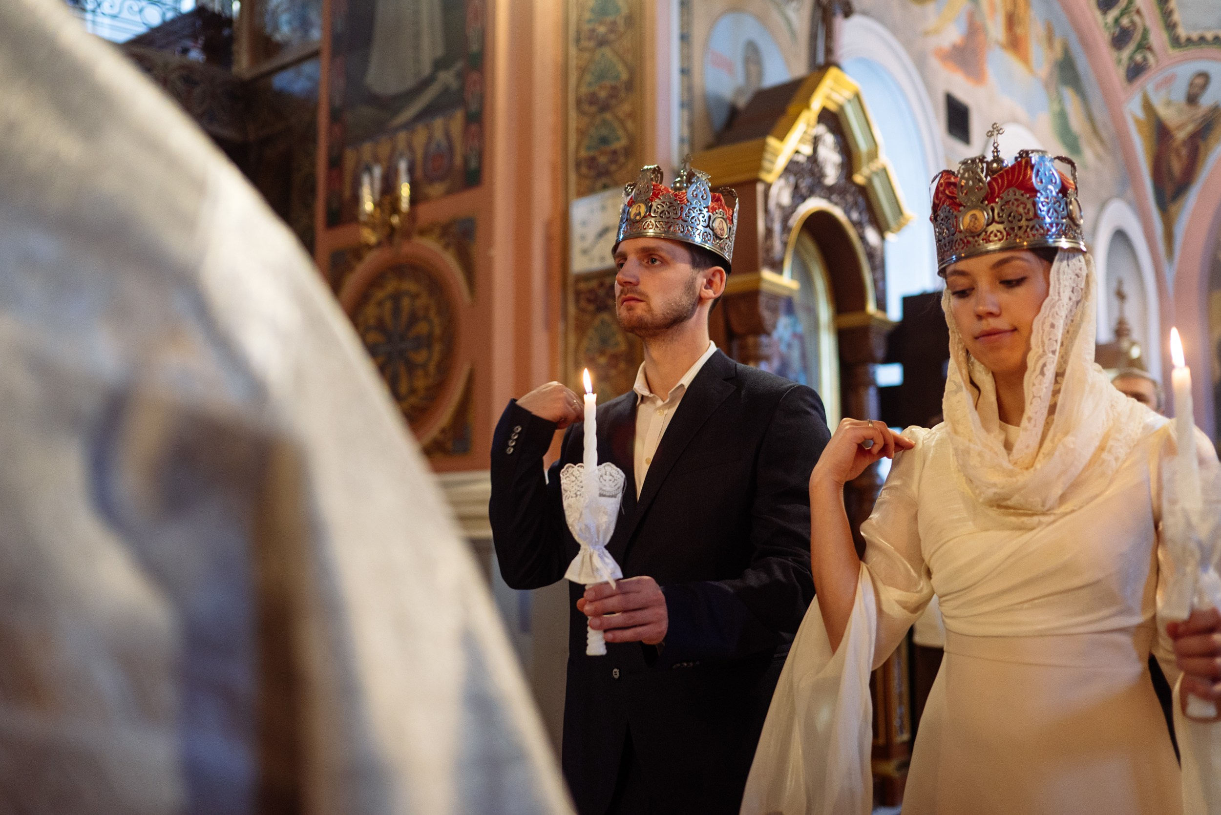 Фотосъемка таинства венчания Иоанна и Глафиры. Семейный фотограф на крещение, венчание в Иваново Галина Скурихина