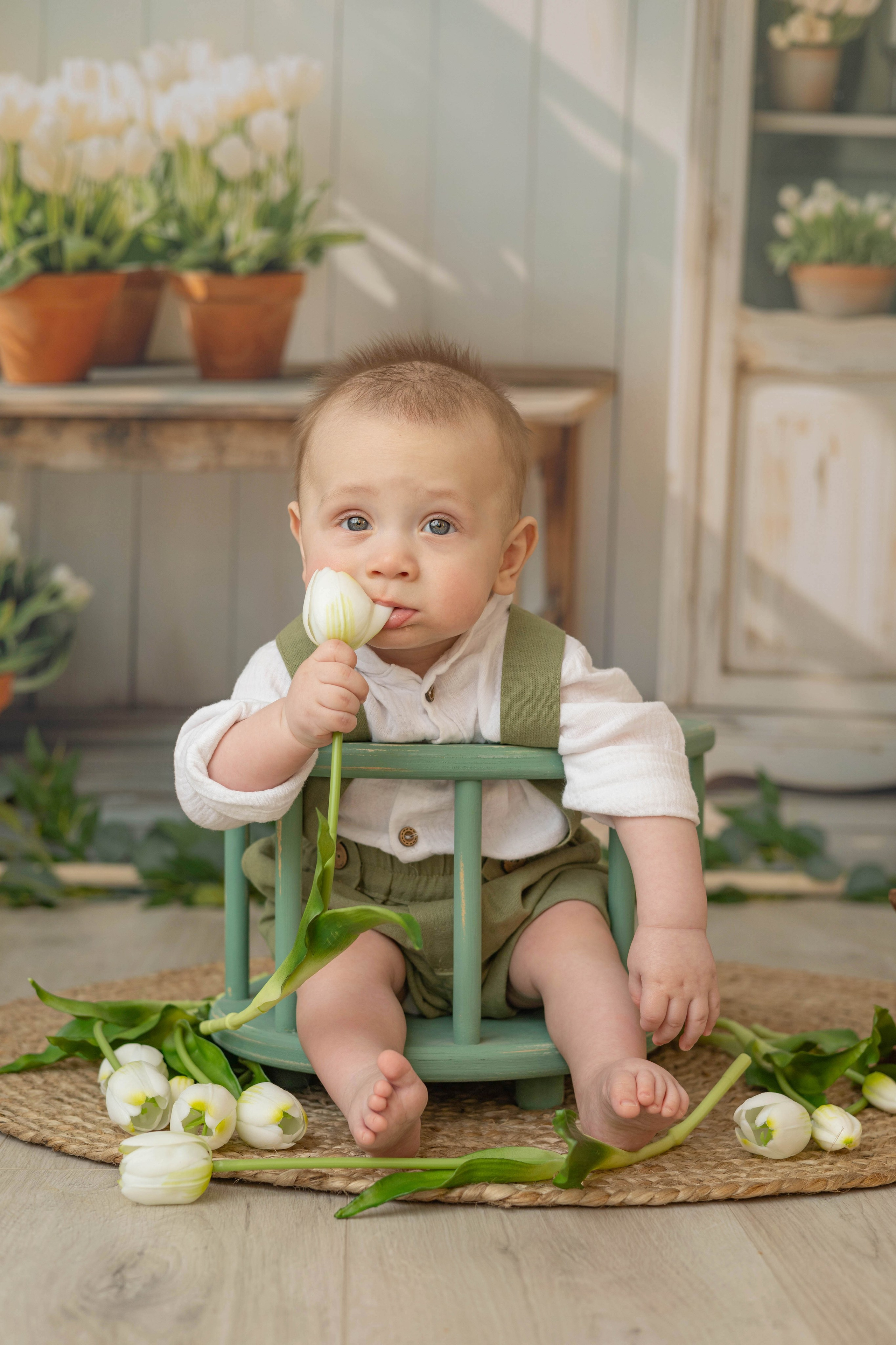 «Тюльпанчики». «Вкадре» — фотосессия новорожденных Тула | детский фотограф в Туле