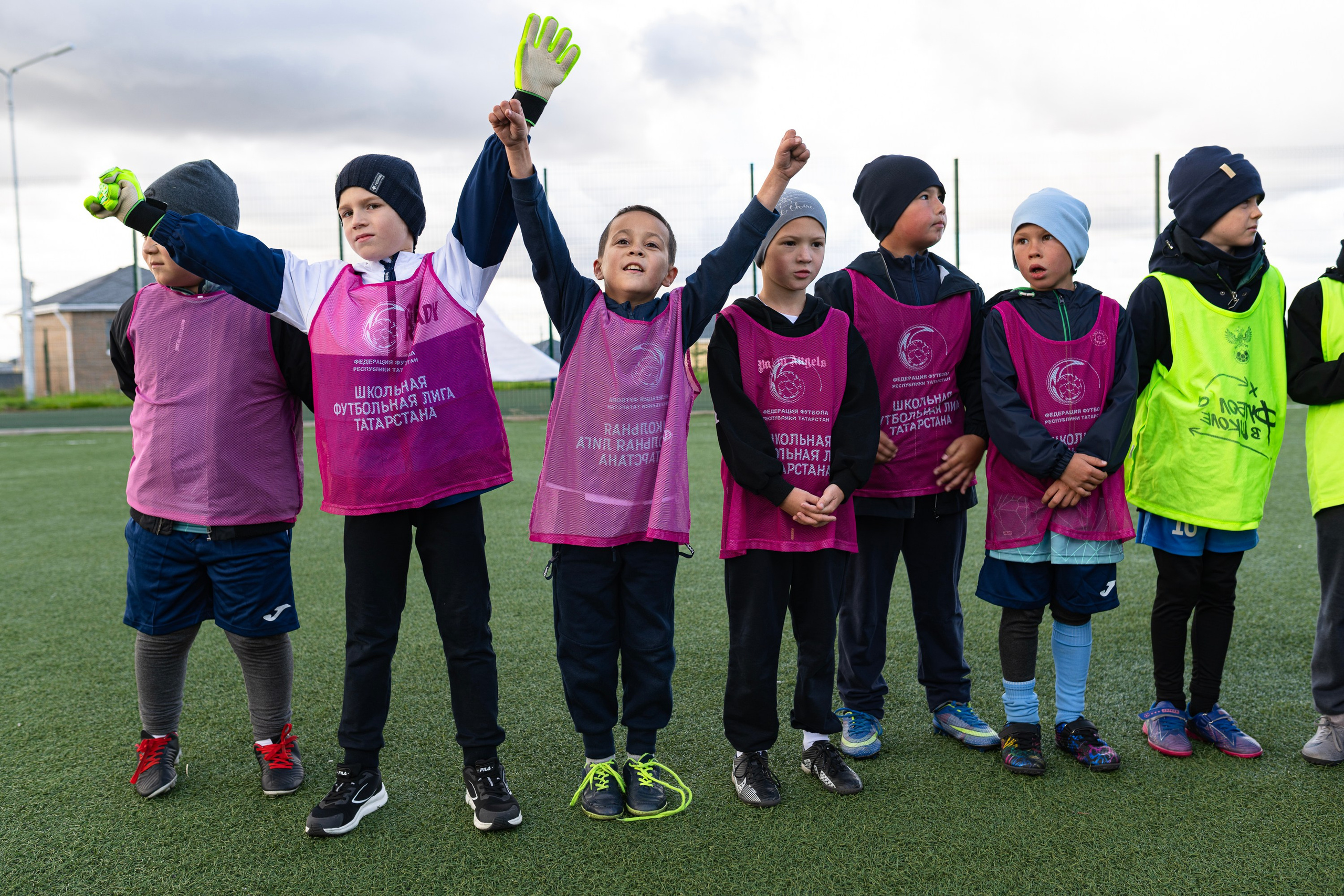 Детский футбол. Республика Татарстан, Высокогорский район, с. Высокая Гора. Свадебный фотограф в Казани, и Зеленодольске Радик Мухаметов