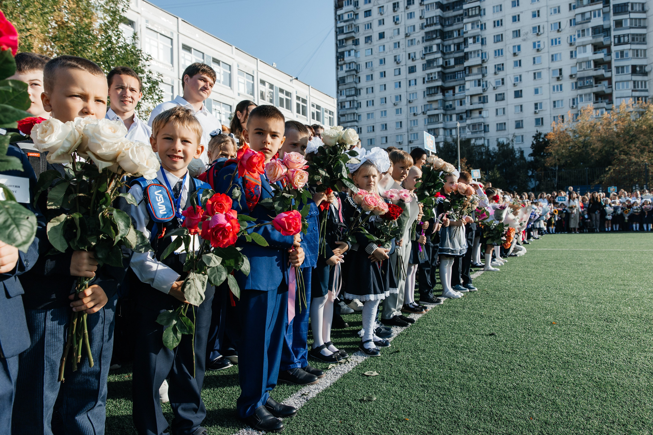 1 сентября 1 класс. Фотограф Москва Шептаев Артём