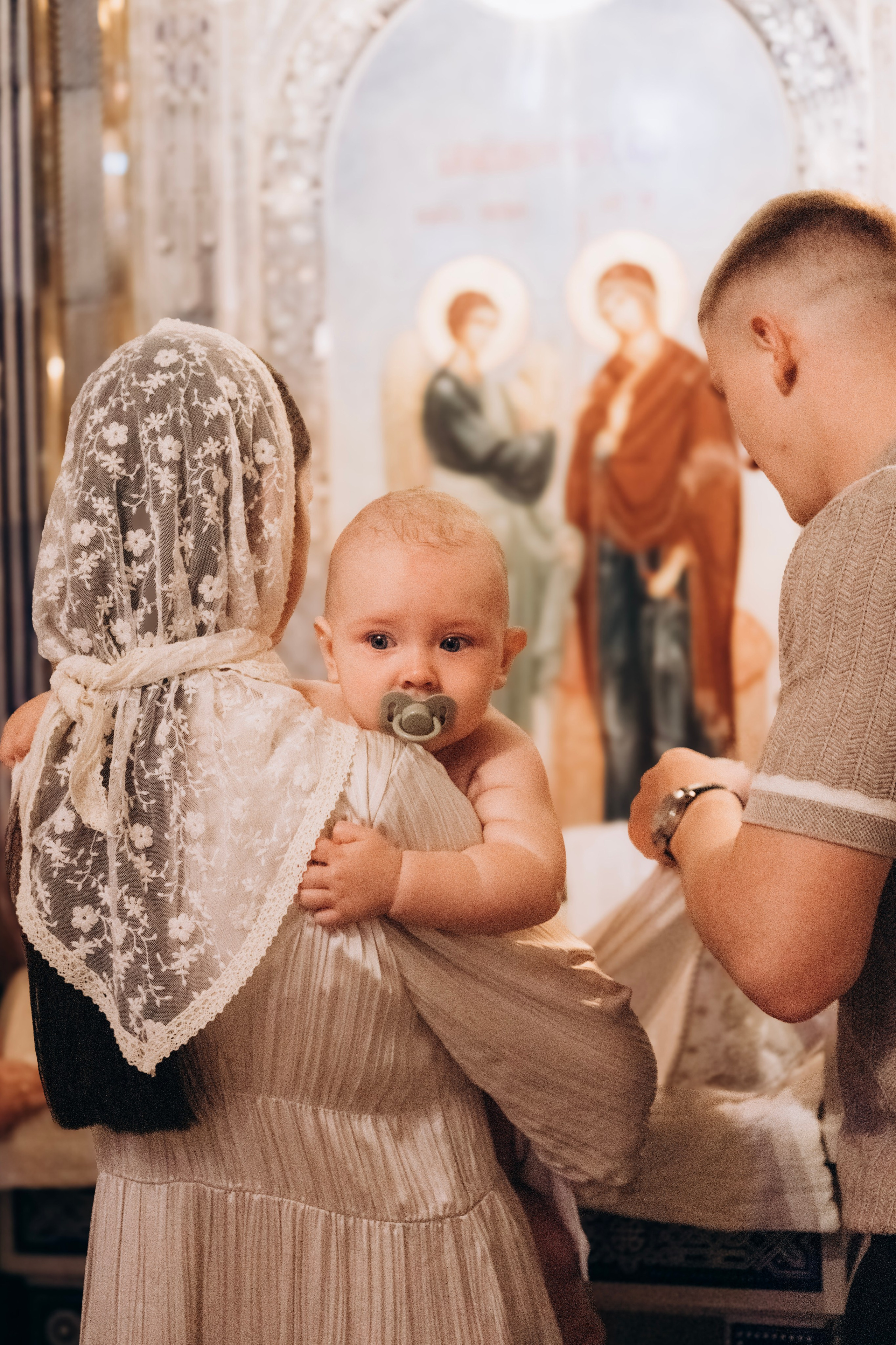 Крещение в Храме Вооруженных сил. Главная