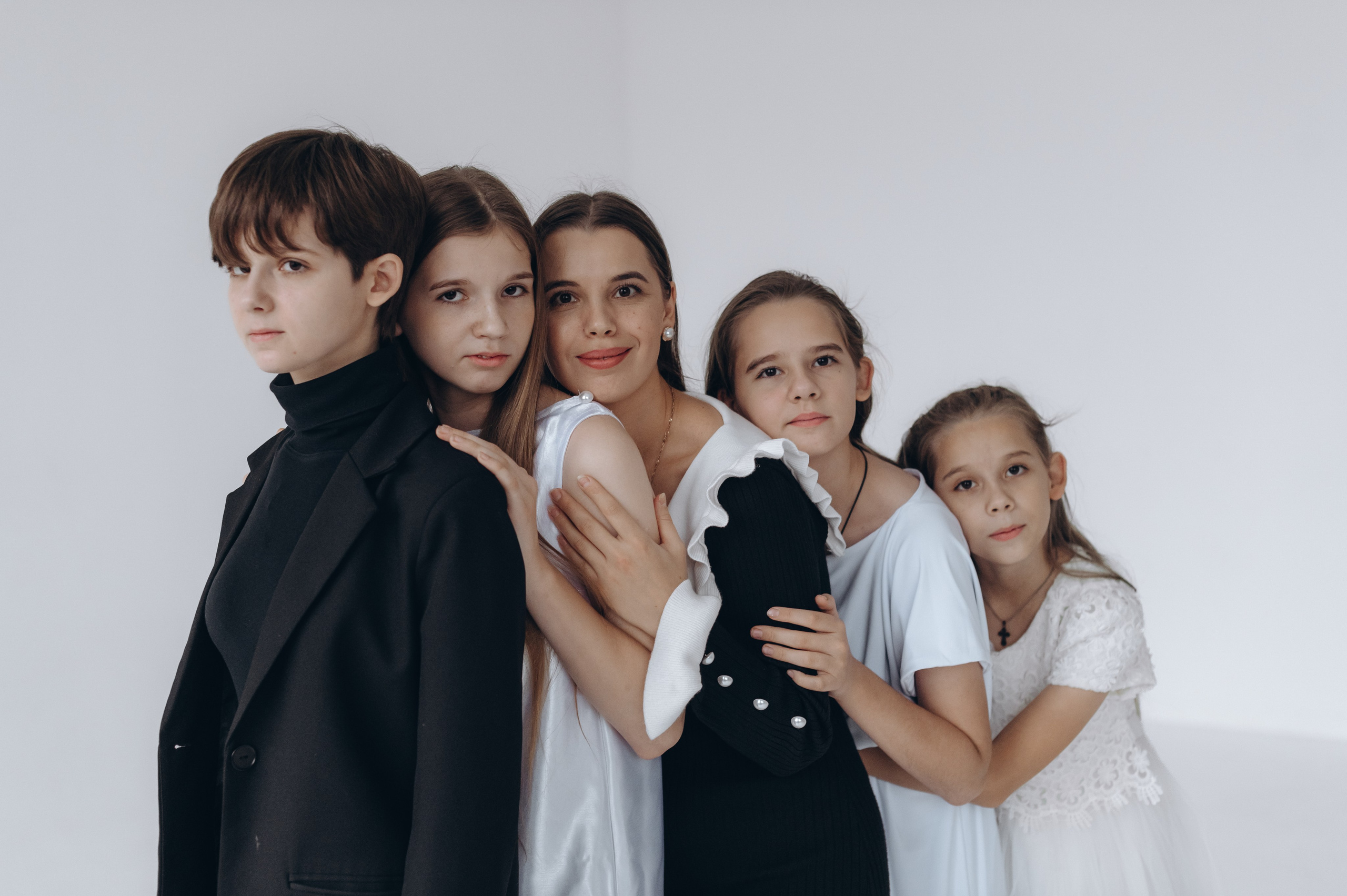 Большая семья Таисии. Семьи