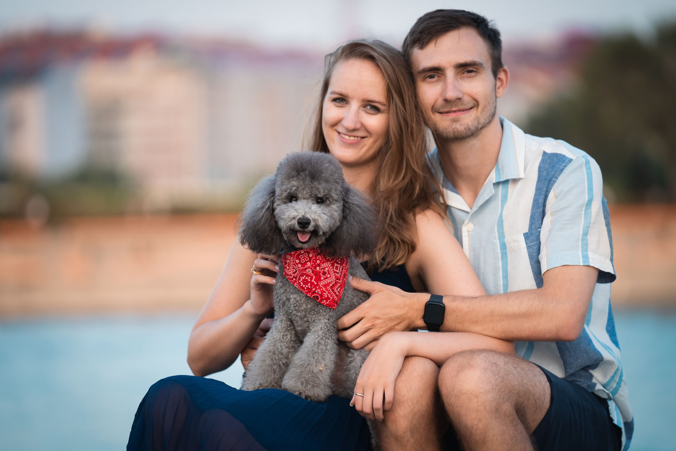 В Белграде на набережной. Фотограф анималист