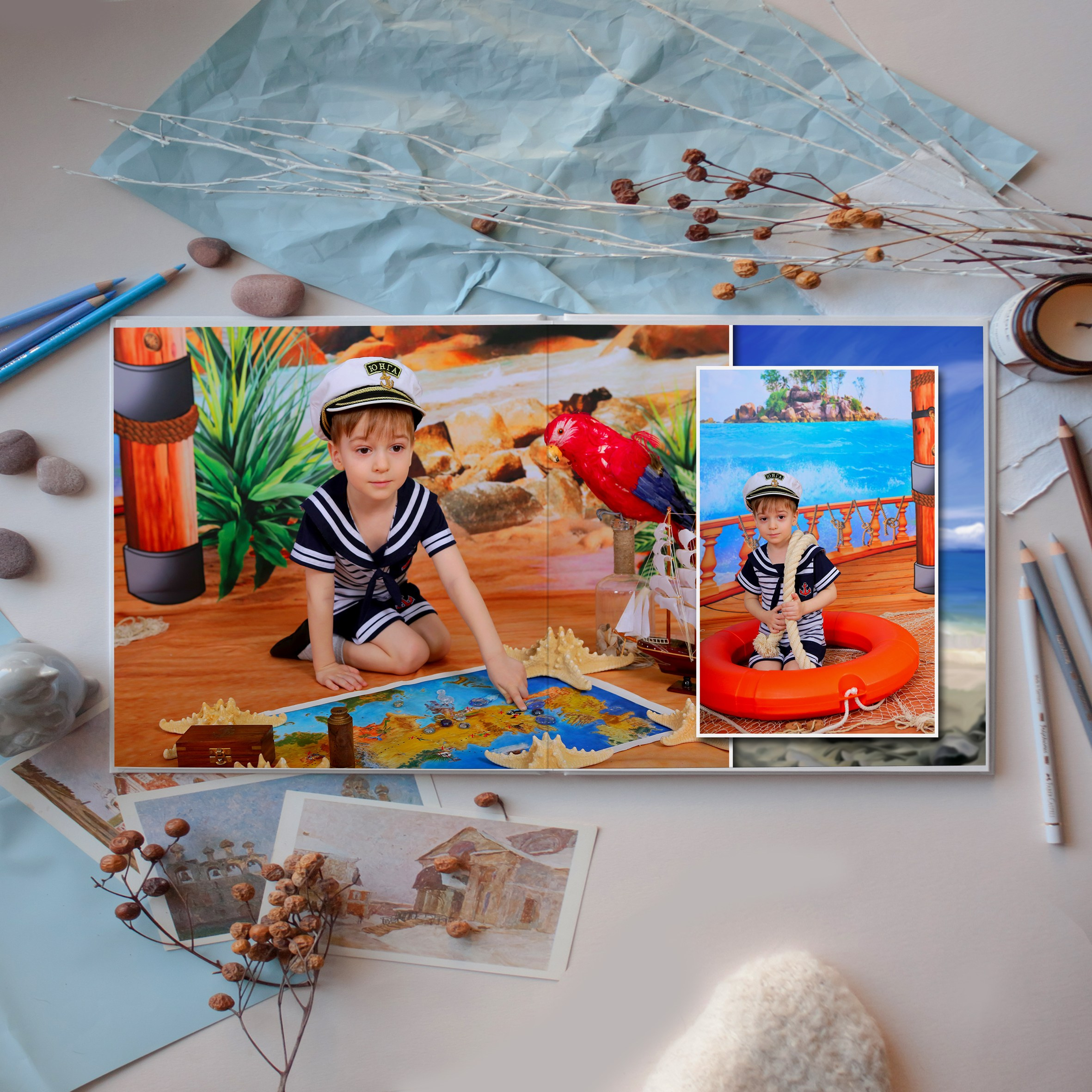 Морское путешествие. Студия детской и семейной фотографии 12кадров