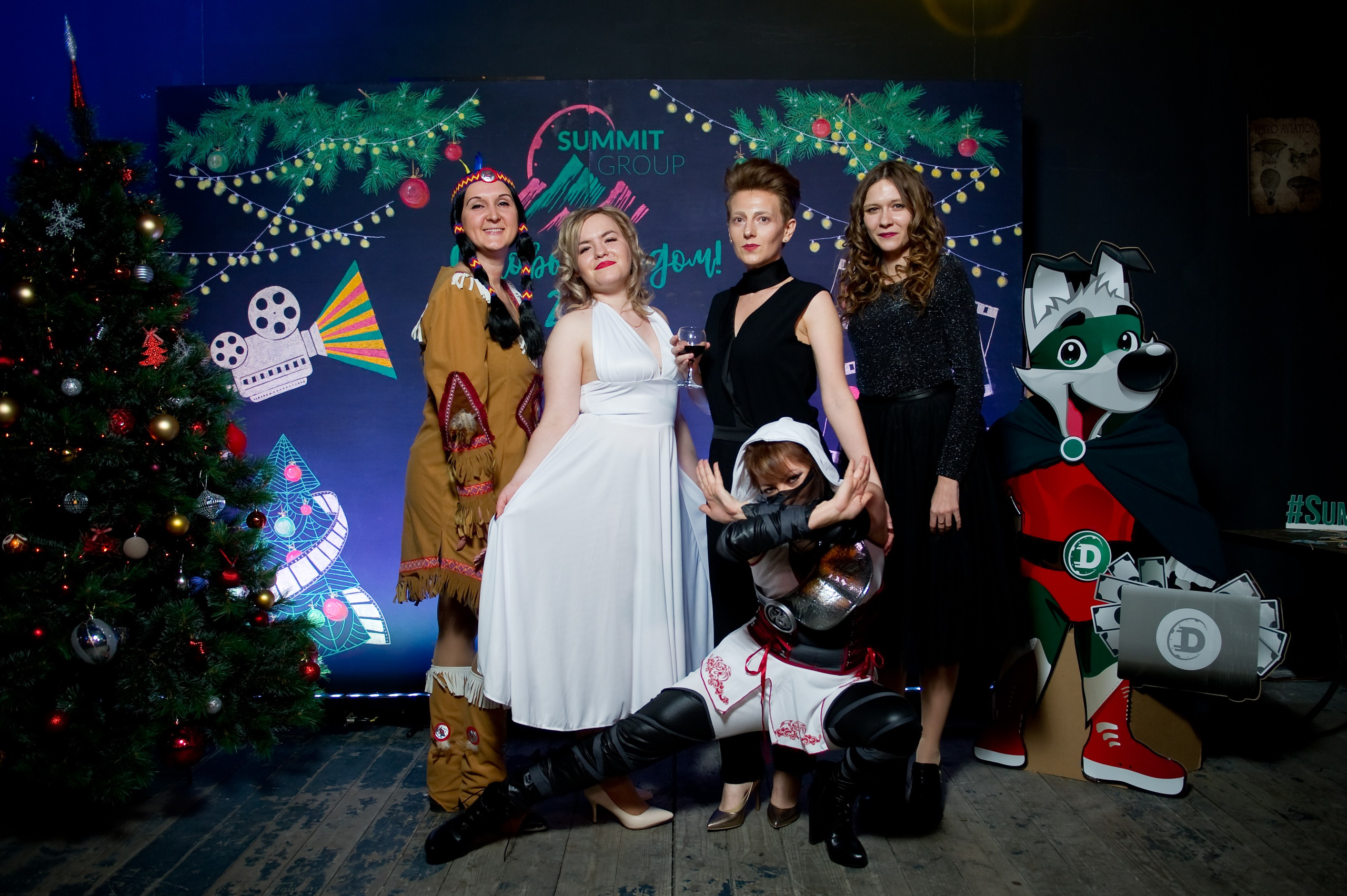 Новогодний корпоратив Summit. Репортажный фотограф и видеограф Слава Думчев. Тимбилдинги, отчетники, корпоративы