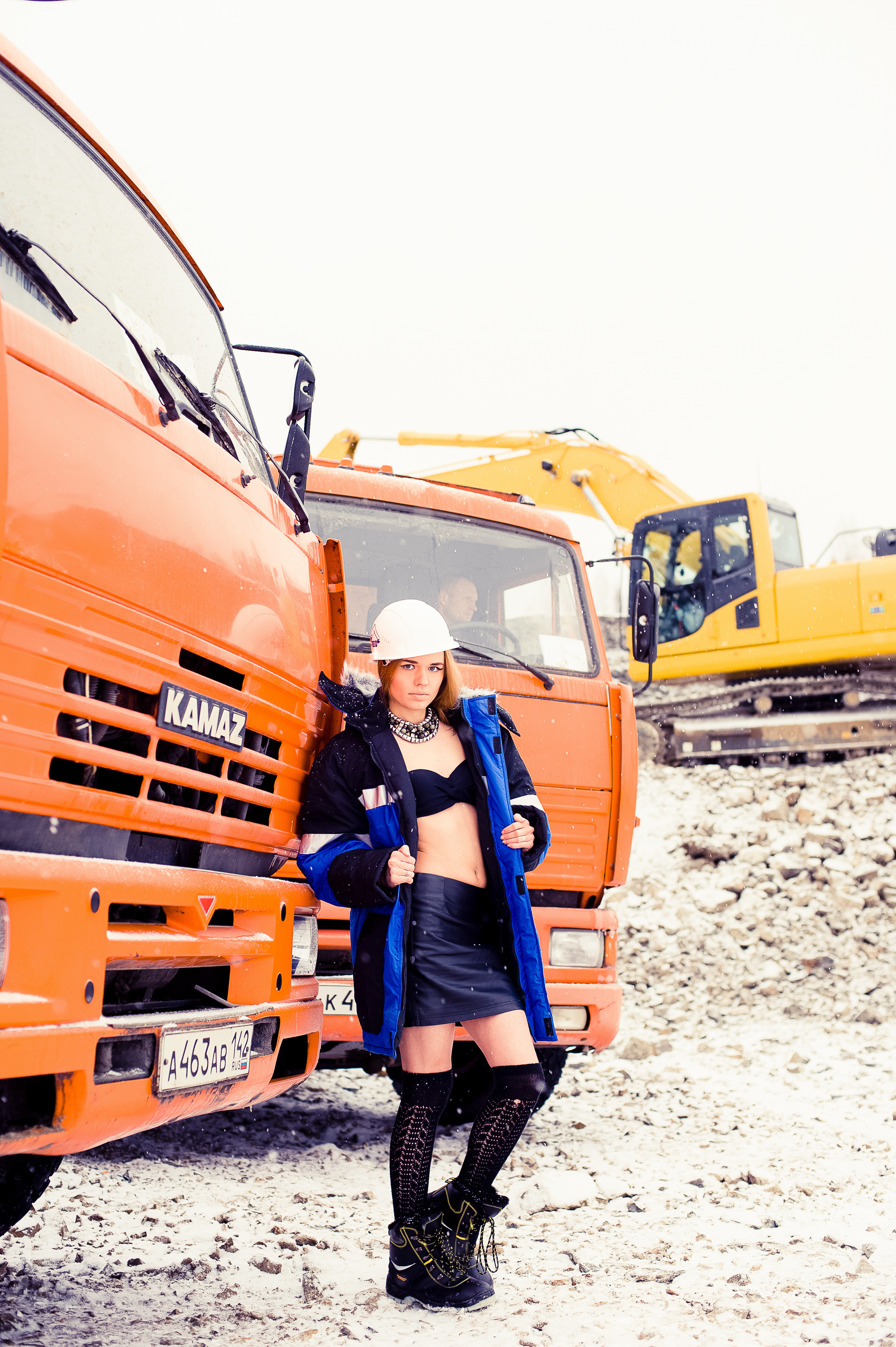 фотосессия, девушки, календарь, ГДК, машины