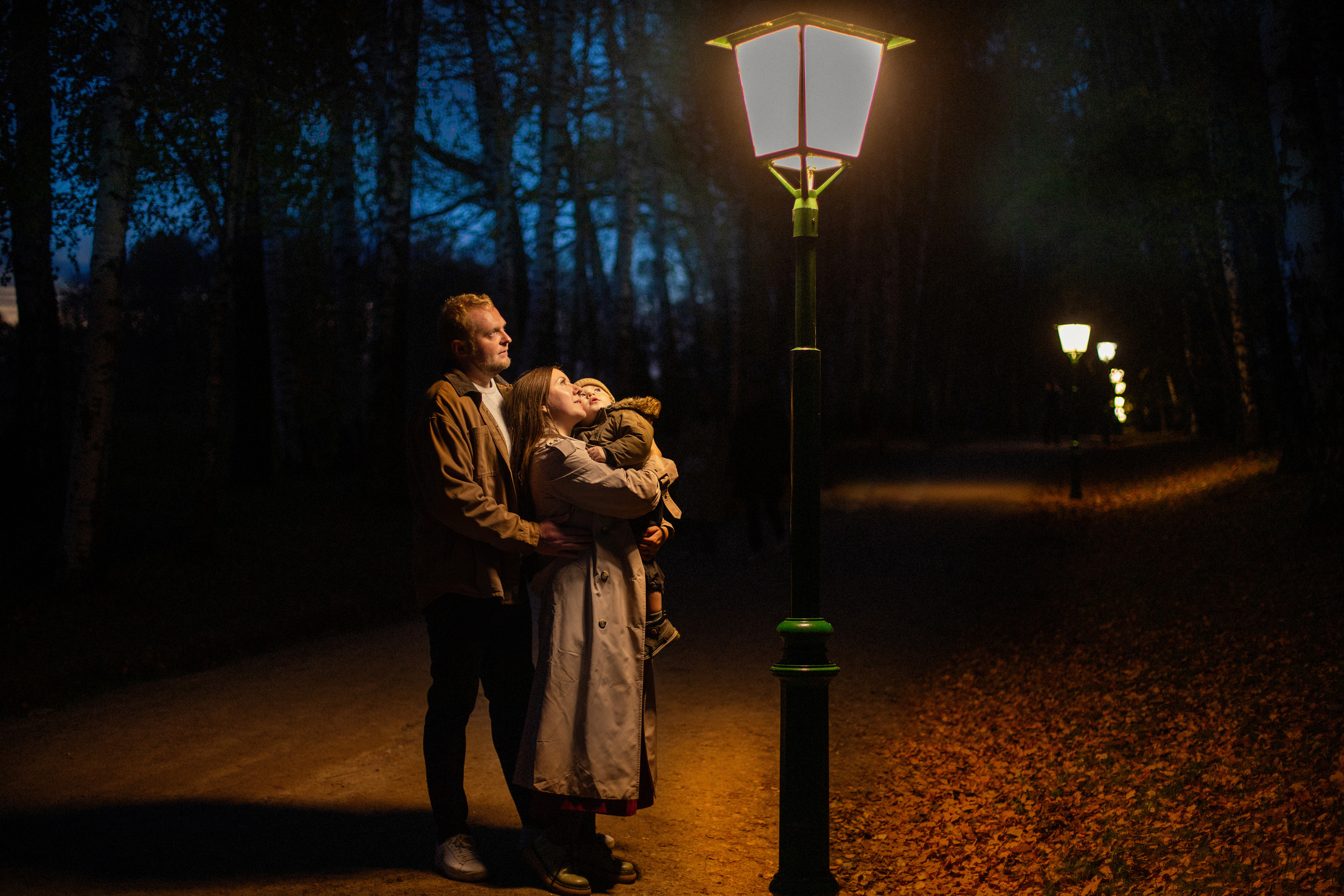 Осенняя фотопрогулка для семьи Ани и Вячеслава в Ясной Поляне. Женский семейный фотограф Тула Москва Захарова Анна