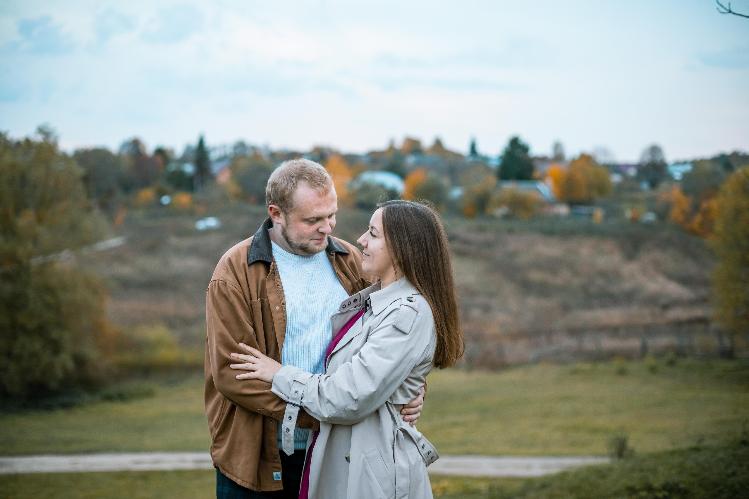 Осенняя фотопрогулка для семьи Ани и Вячеслава в Ясной Поляне. Женский семейный фотограф Тула Москва Захарова Анна