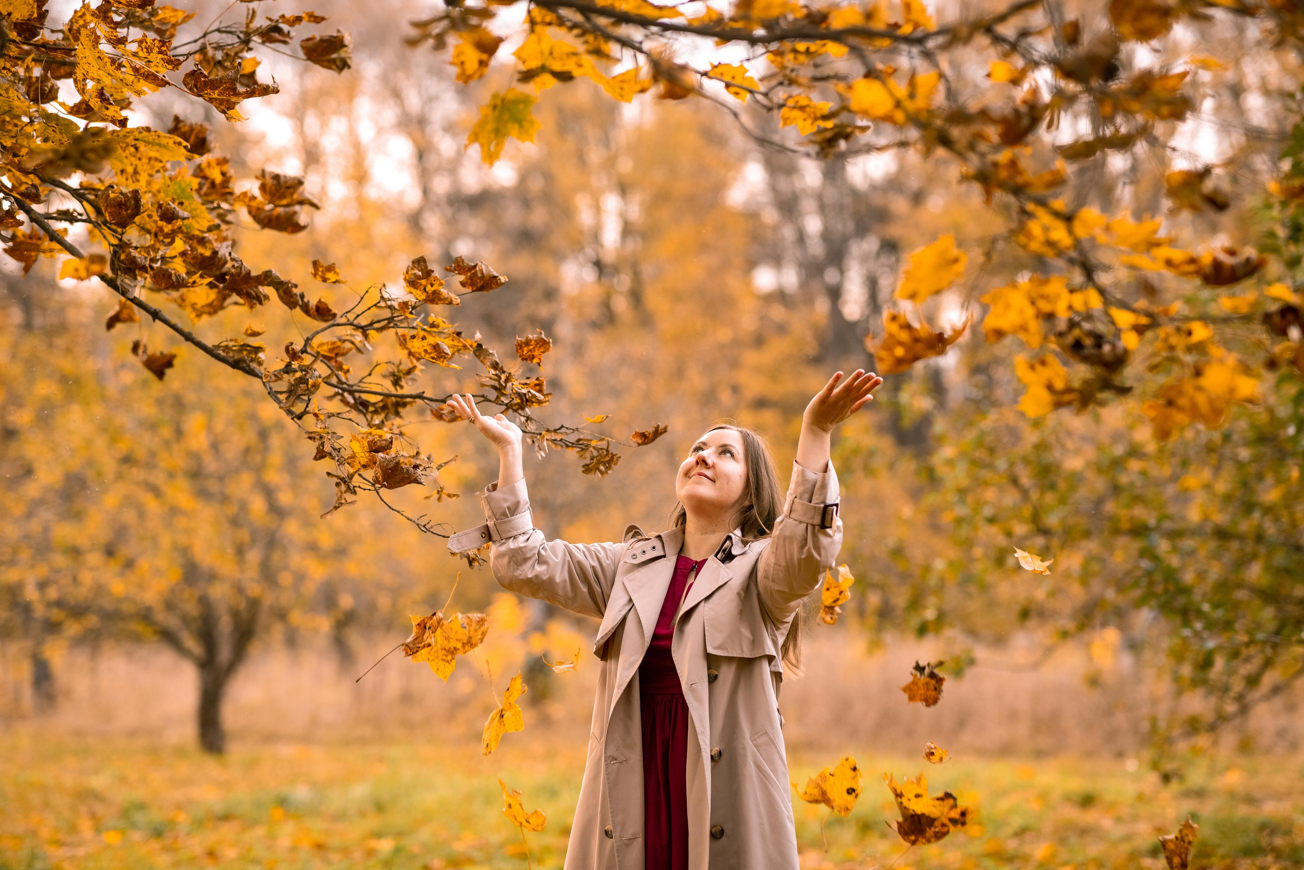 Осенняя фотопрогулка для семьи Ани и Вячеслава в Ясной Поляне. Женский семейный фотограф Тула Москва Захарова Анна