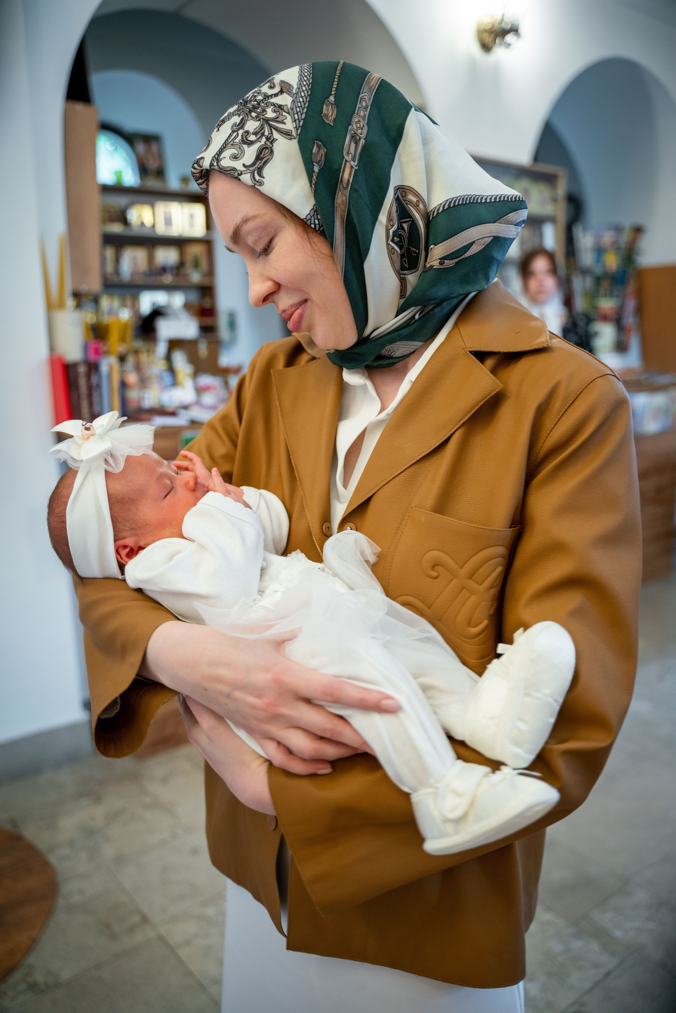 Крещение Александры. Фотограф Мария Орлова