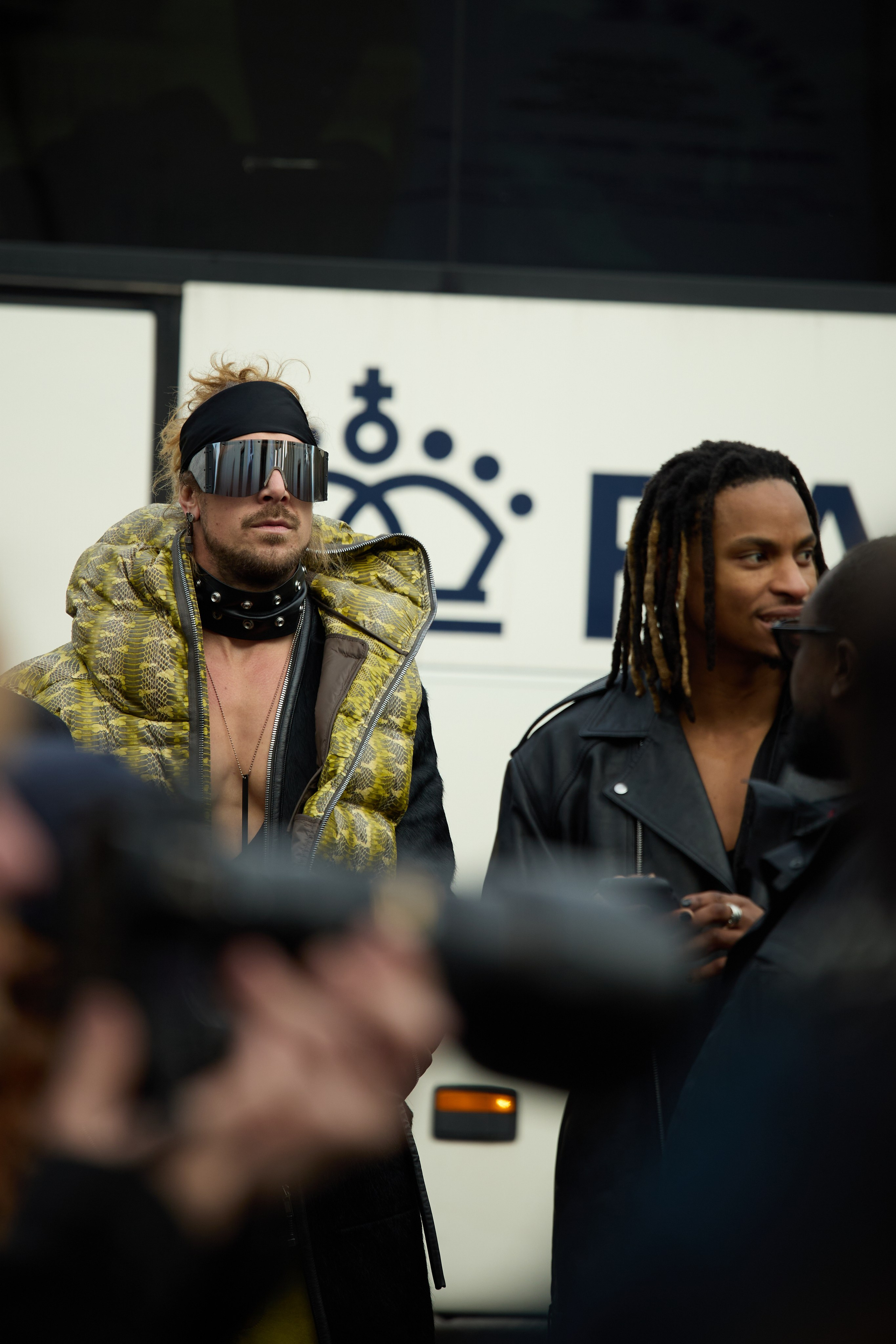 PFW MENSWEAR FALL/WINTER 25/26 RICK OWENS. Photographer in Milan Ivan Goncharov