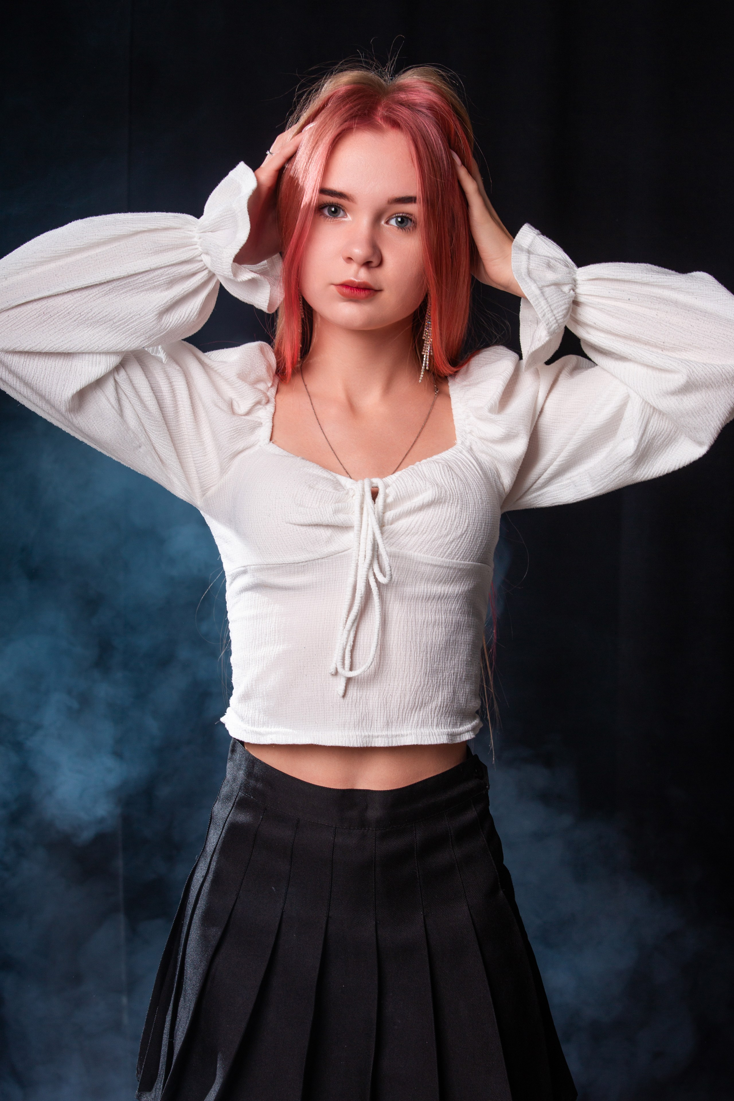 СЪЕМКА ПОРТРЕТОВ НА ЧЕРНОМ ФОНЕ + ДЫМ. ТВОЙ АЛЬБОМ / ТВОИ ПРАВИЛА