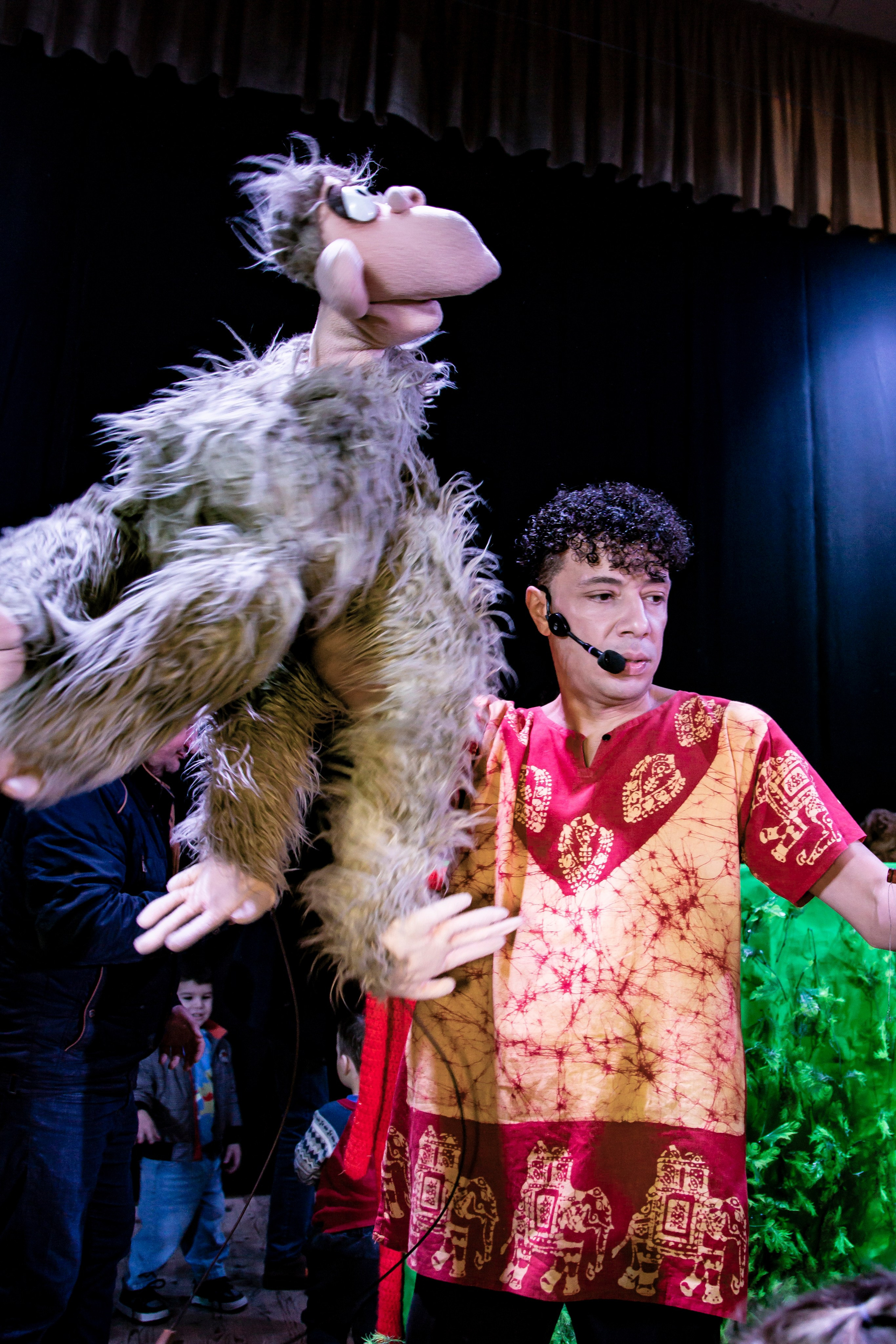 Любопытный слоненок спектакль театра Саквояж. Фотограф в Сочи Юрий Шептаев