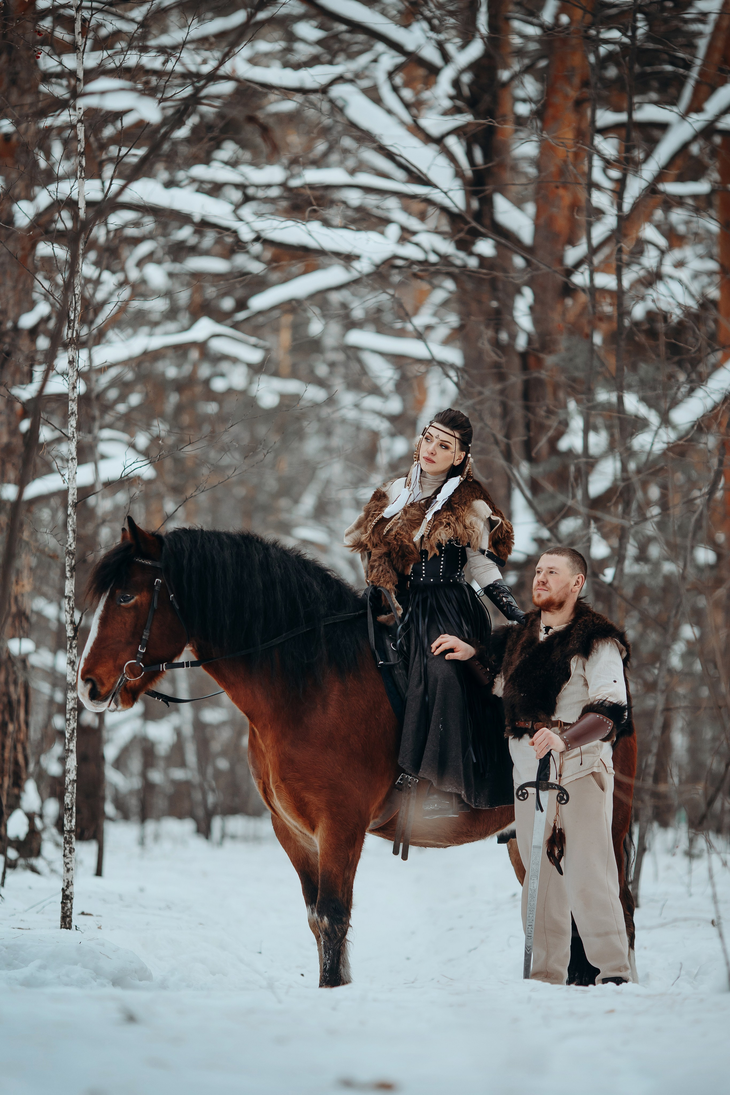Викинги. Анна Молчанова конный фотограф в Тюмени | фотосессии с лошадьми Тюмень