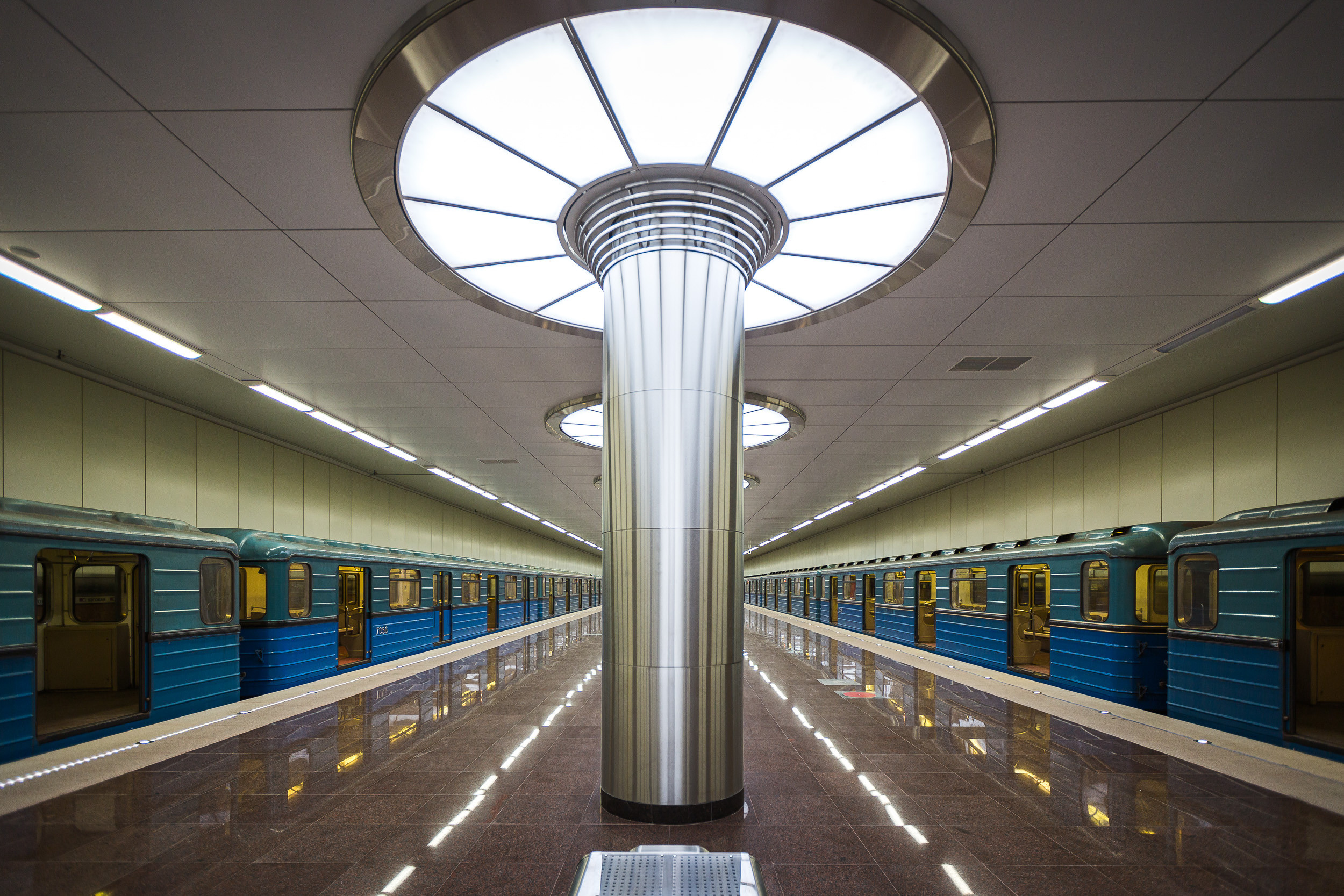 Фотосъемка строительства и инфраструктуры: Строительство метро в Котельниках, станция Котельники