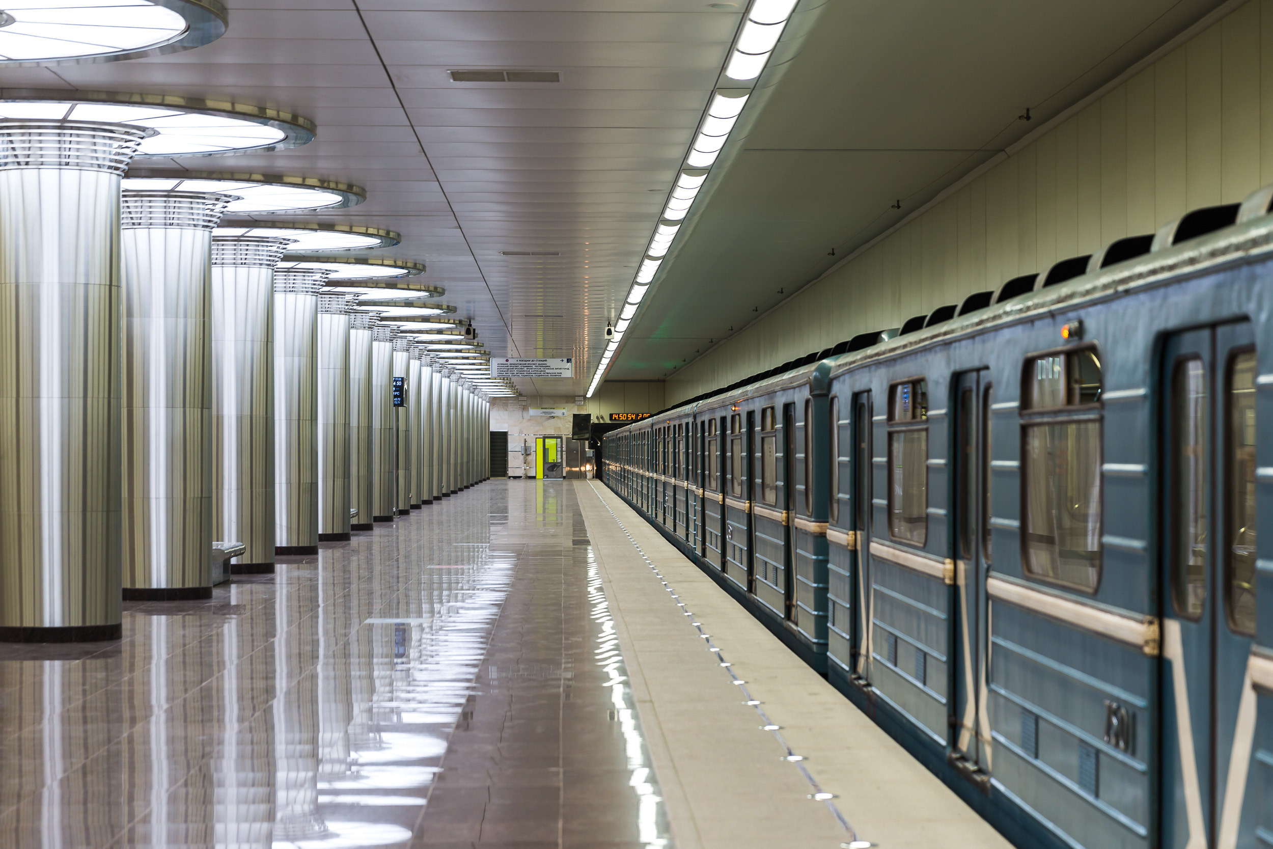 Фотосъемка строительства и инфраструктуры: Строительство метро в Котельниках, станция Котельники