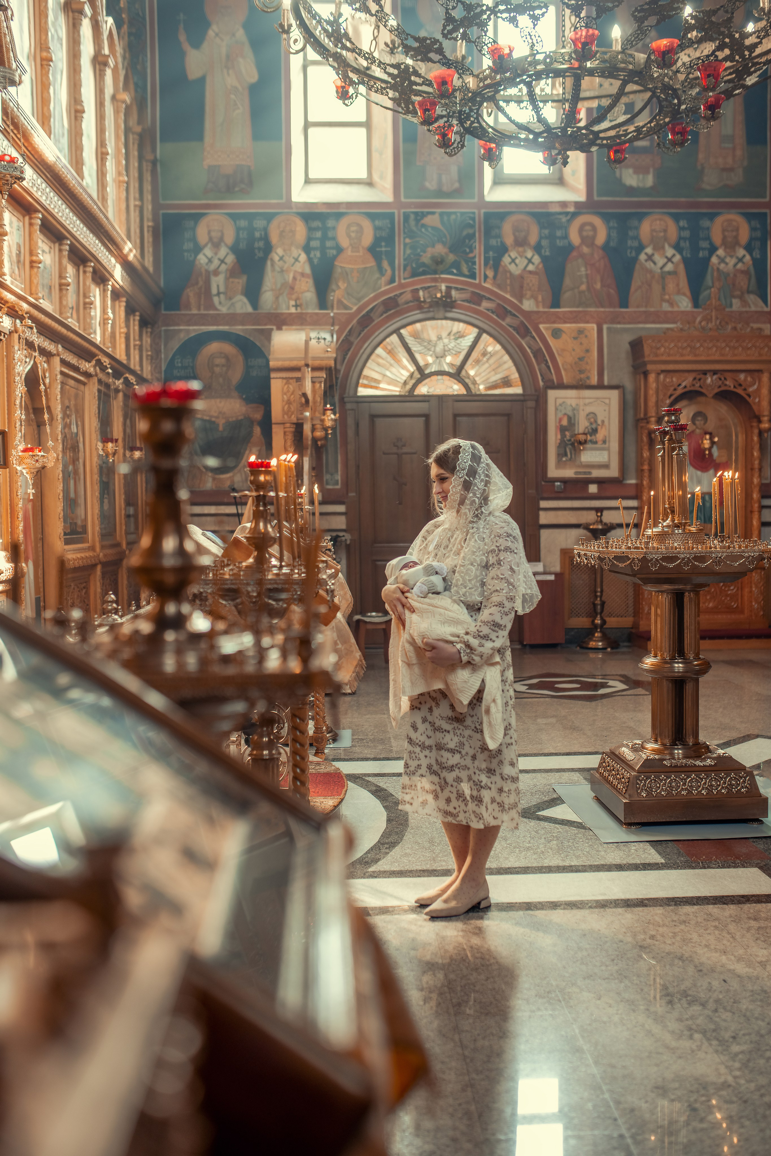 Таинство Крещения Александра. Фотограф Таинств Крещения и Венчания в г. Курске